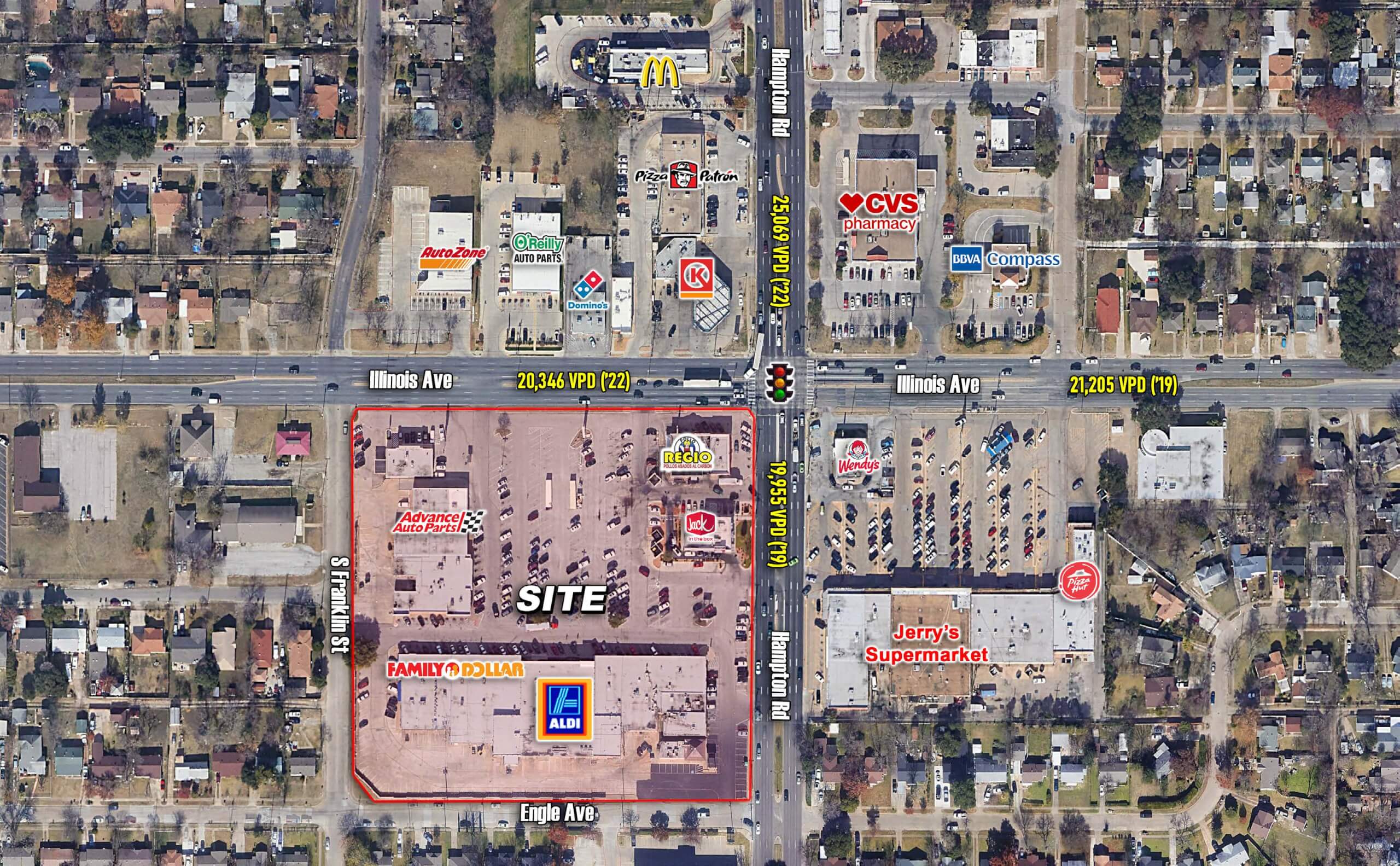 Hampton Village | Hampton & Illinois Oak Cliff | Dallas, TX — 2424 West Illinois Avenue, Dallas, TX, 75233 photo 2