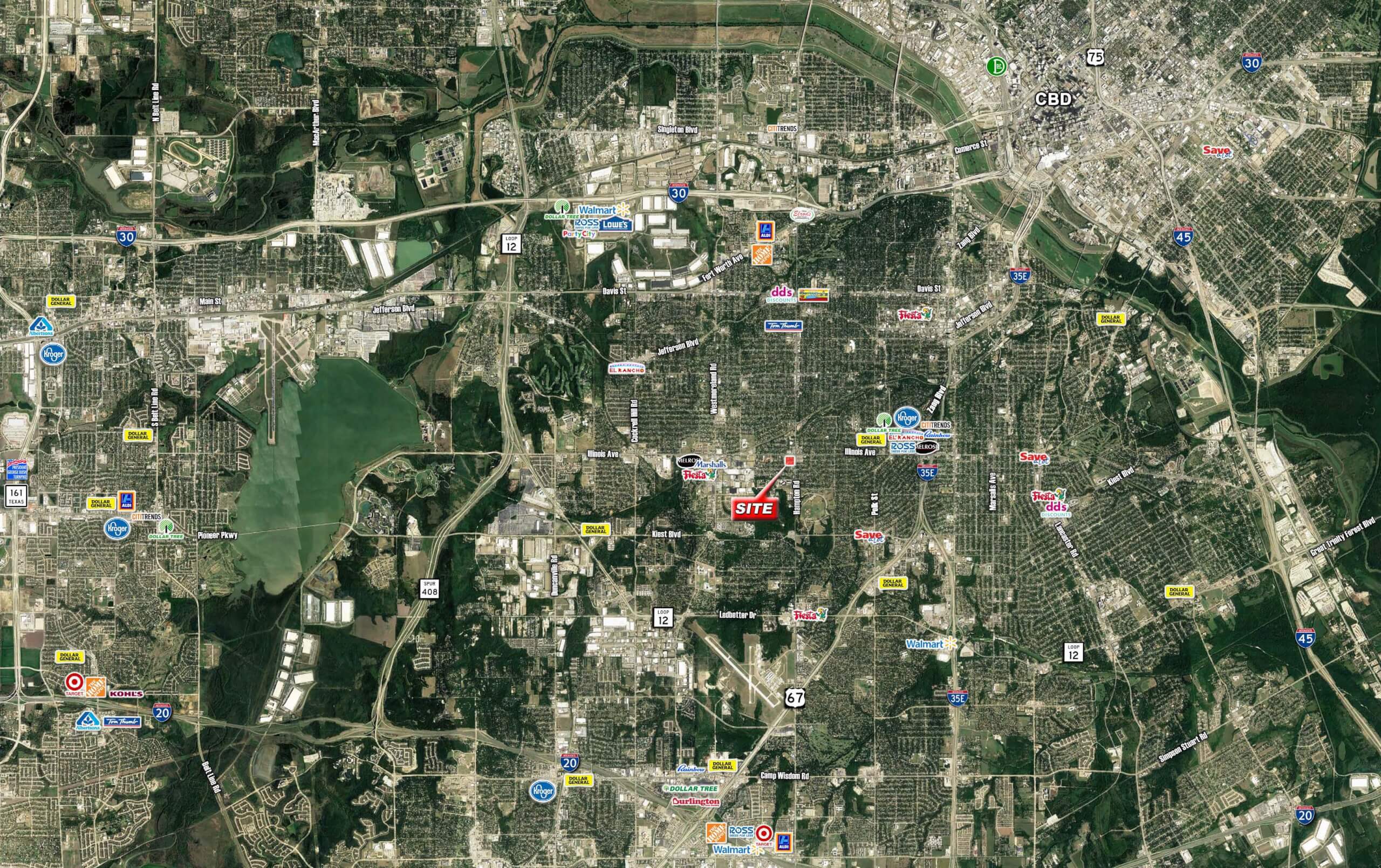 Hampton Village | Hampton & Illinois Oak Cliff | Dallas, TX — 2424 West Illinois Avenue, Dallas, TX, 75233 photo 3