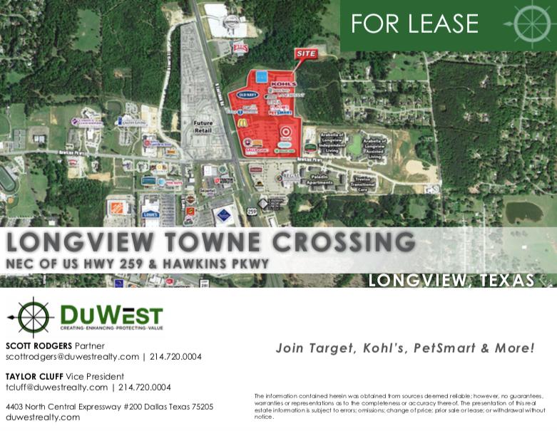 LONGVIEW TOWNE CROSSING — 3096 N Eastman Rd, Longview, TX, 75605