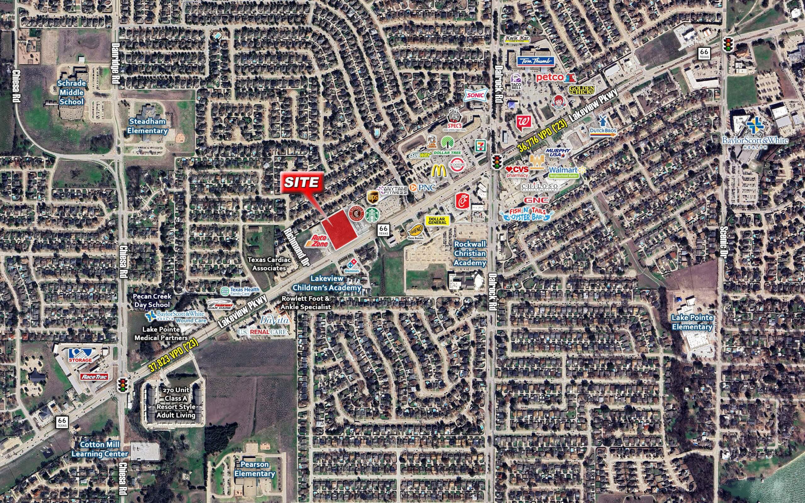 Lakeview Pkwy @ Richmond Dr. - 2.337 Acres Available — 8101 Lakeview Pkwy, Rowlett, TX photo 3