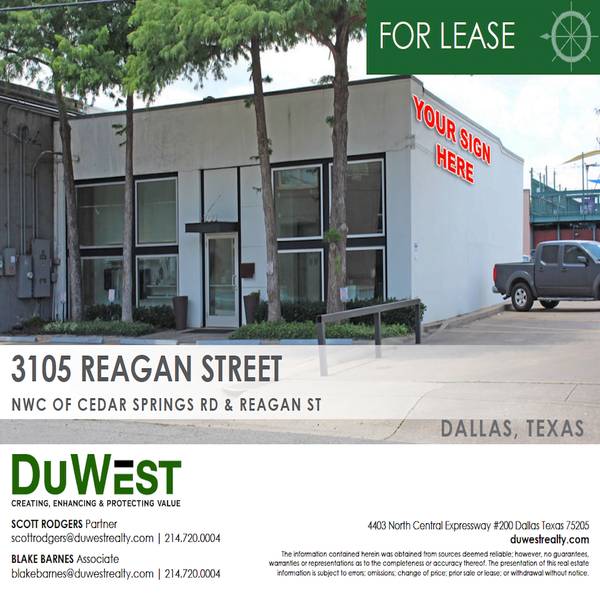3105 Reagan St — 3105 Reagan St., Dallas, TX, 75219