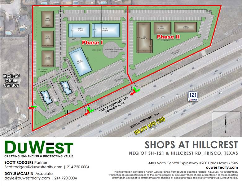 Shops at Hillcrest - Frisco, TX — NEQ of SH-121 & Hillcrest Rd, Frisco, TX, 75035