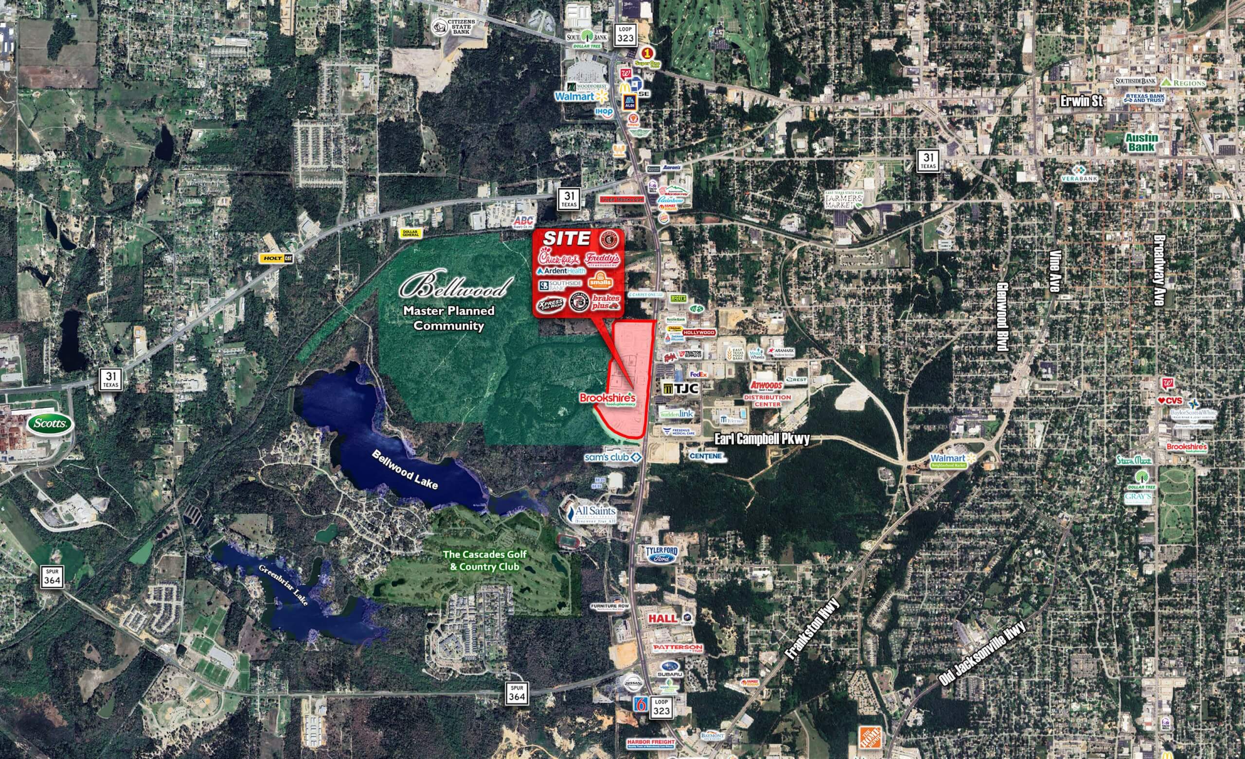 Bellwood Pad Sites | Tyler TX — Tyler, TX, 75701 photo 3