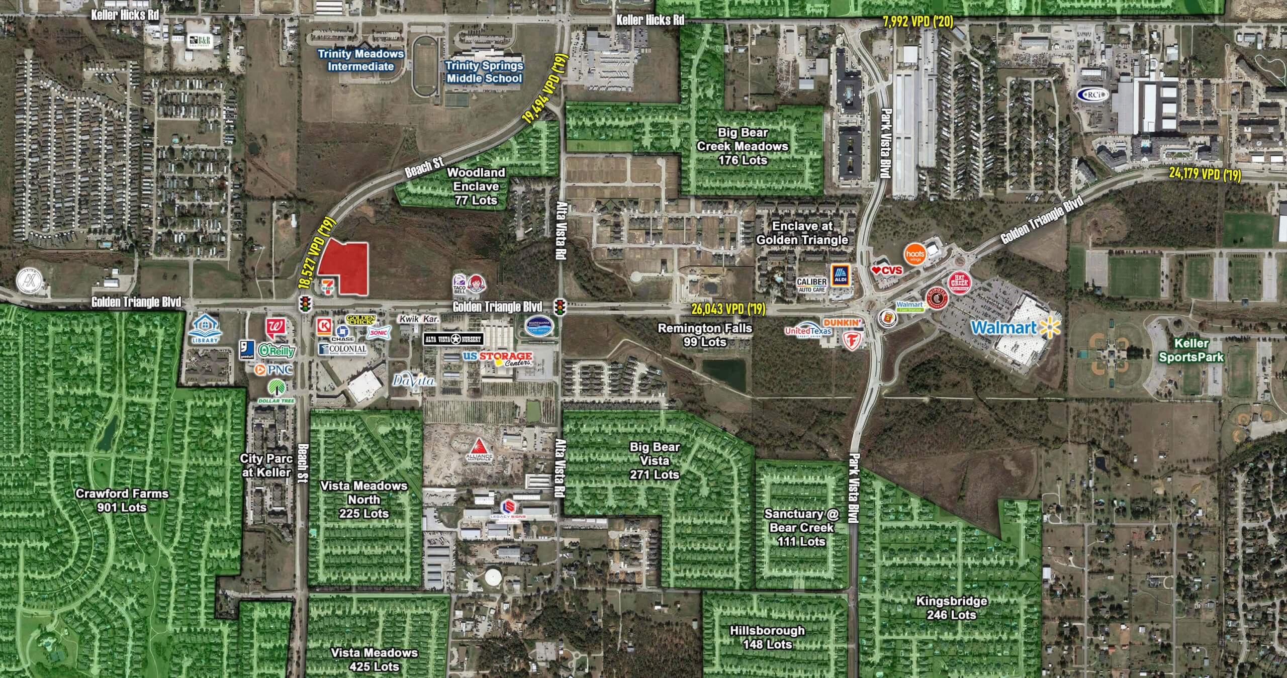 Golden Triangle Land | Fort Worth, TX — 4401 Golden Triangle Blvd, Fort Worth, TX, 76244