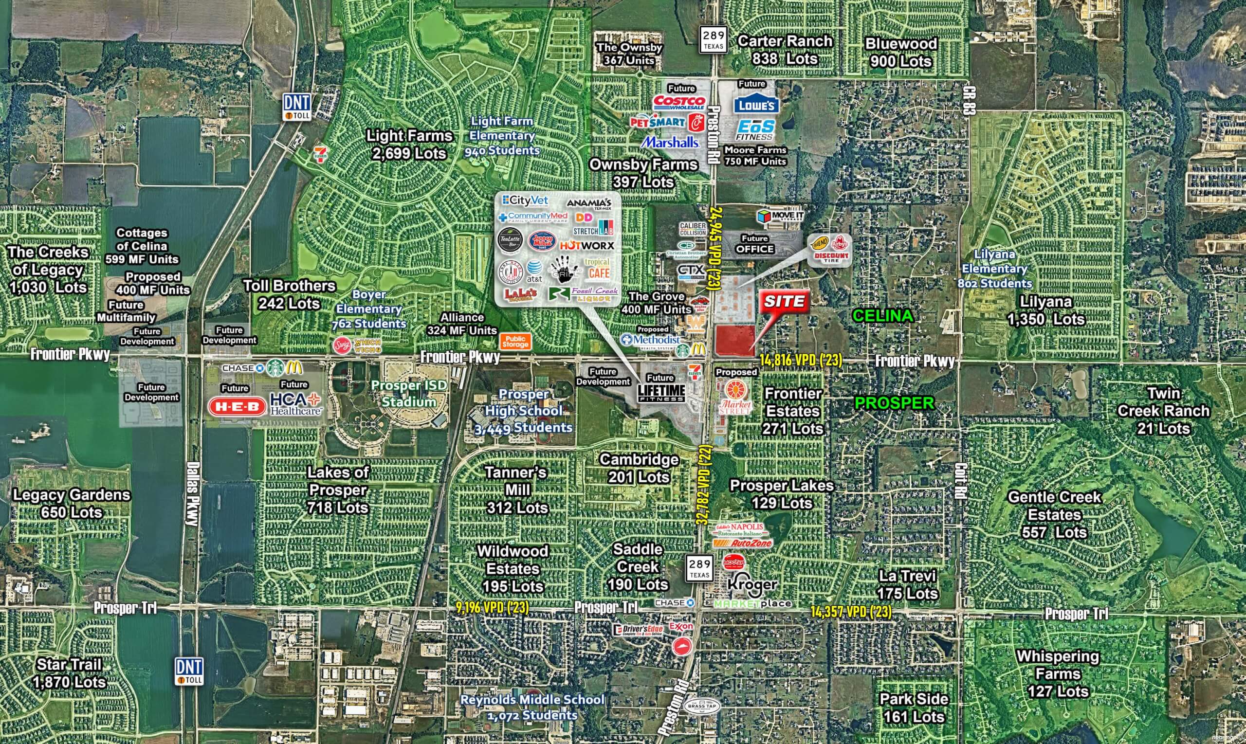 Preston Frontier Development | Prosper, TX — 4540 South Preston Road, Prosper, TX, 75009 photo 4