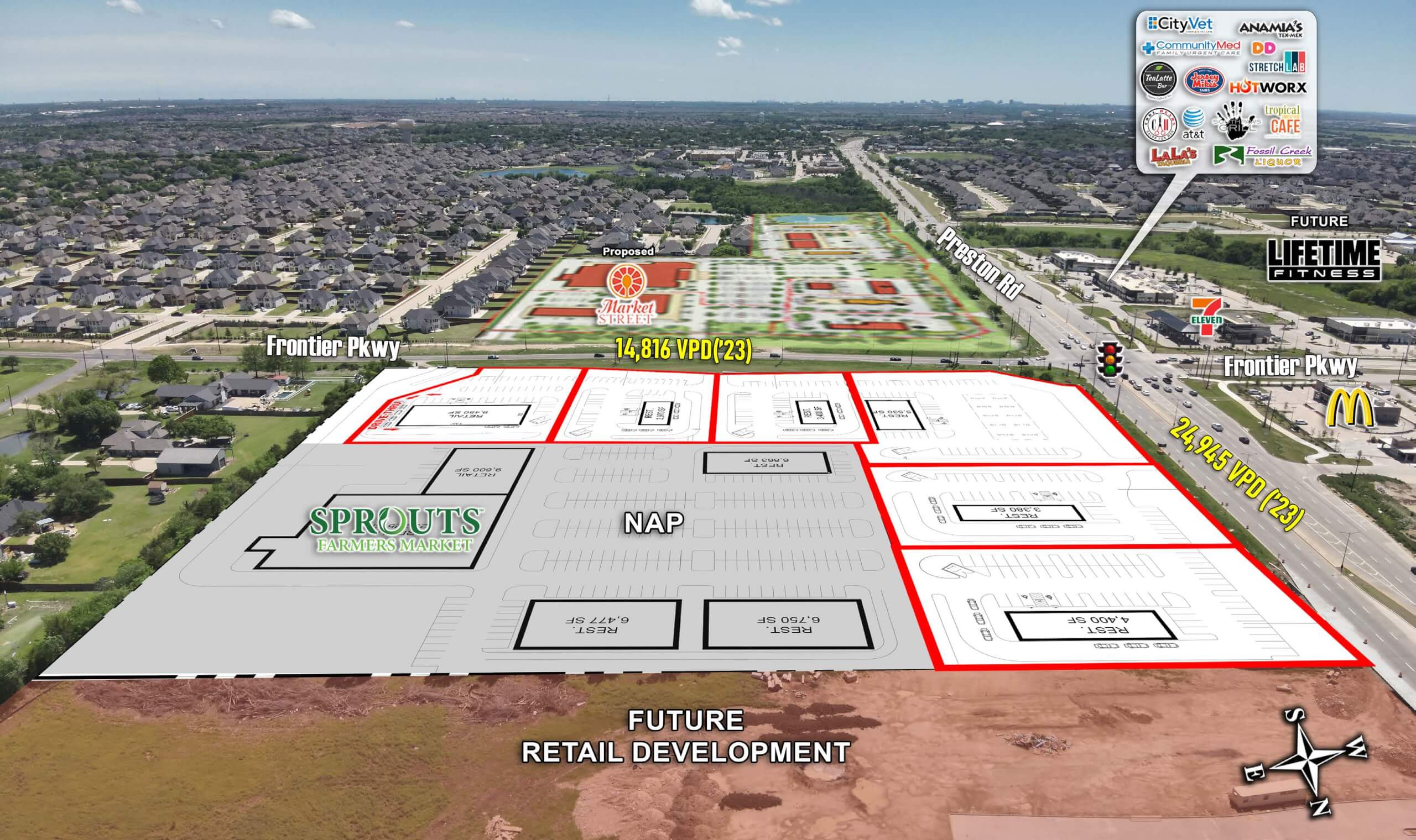 Preston Frontier Development | Prosper, TX — 4540 South Preston Road, Prosper, TX, 75009 photo 3