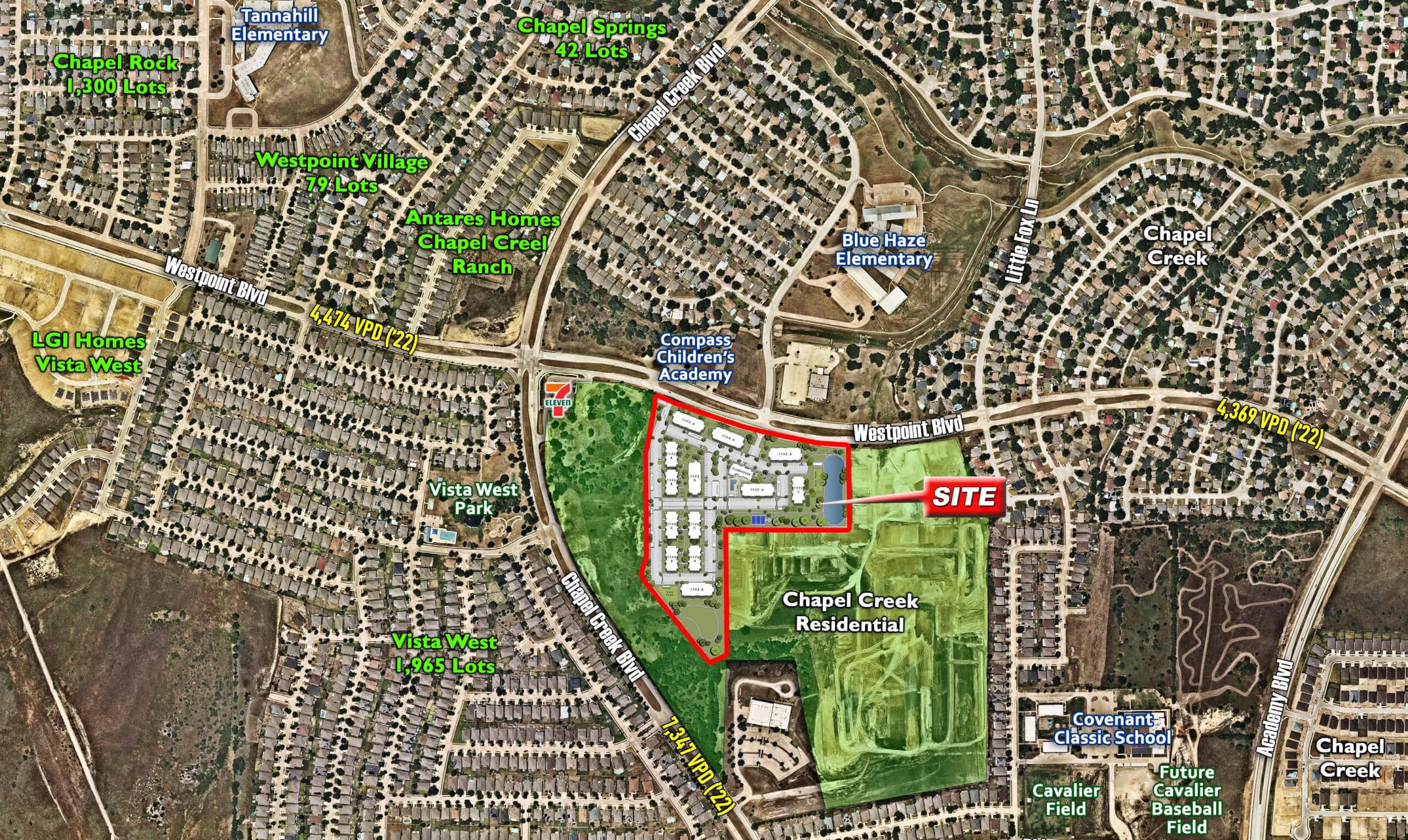 380 Unit Entitled Multifamily Land — 10103 Westpoint Blvd, Fort Worth, TX photo 2