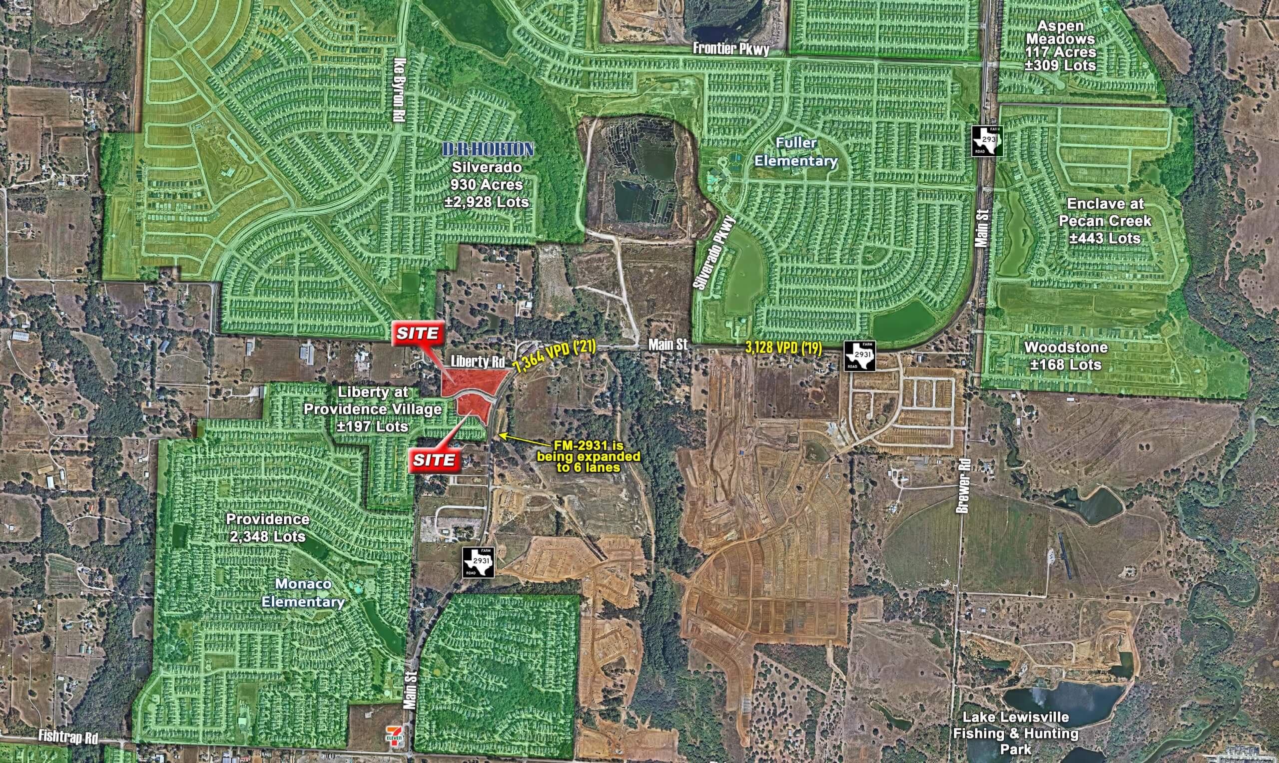 Retail Corners on FM 2931 | Providence Village, TX — 2621 FM2931, Aubrey, TX