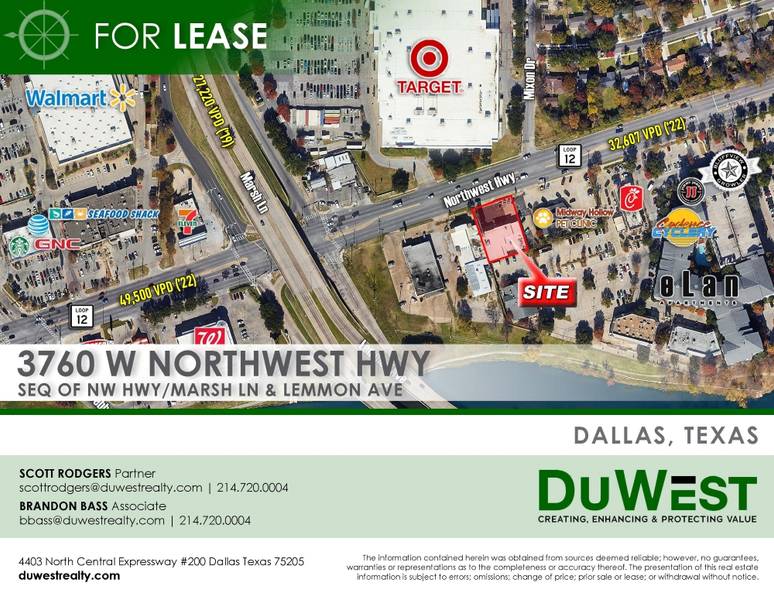 3760 W Northwest Hwy — 3760 W Northwest Hwy, Dallas, TX