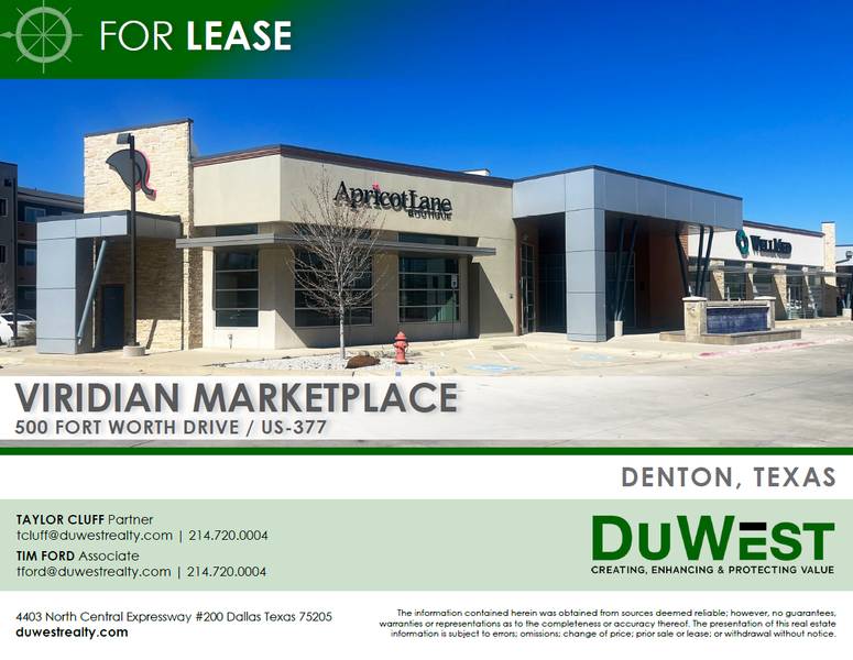 Viridian Marketplace — 500 Fort Worth Dr, Denton, TX, 76201