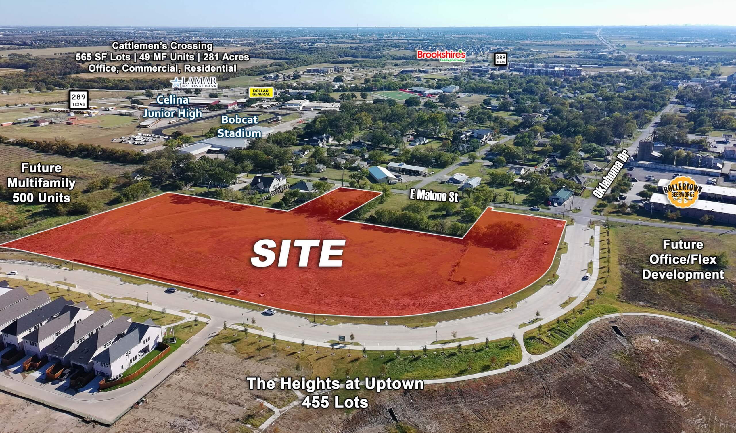 Downtown Celina Site — 399 E Malone St, Celina, TX