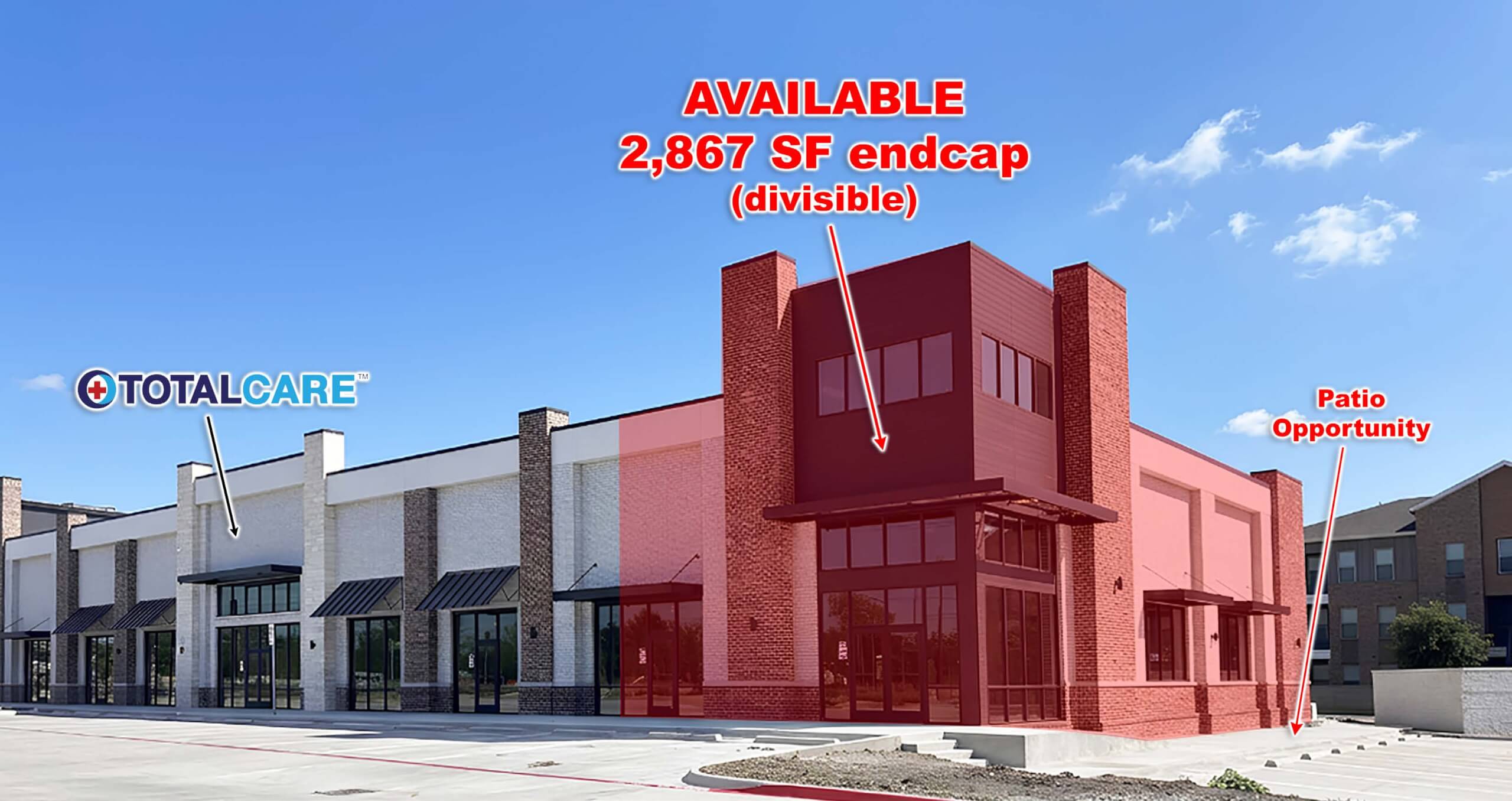 Azure Square | Kroger Anchored Retail | Aubrey, TX — 26565 US Highway 380 East, Aubrey, TX, 76227 photo 2