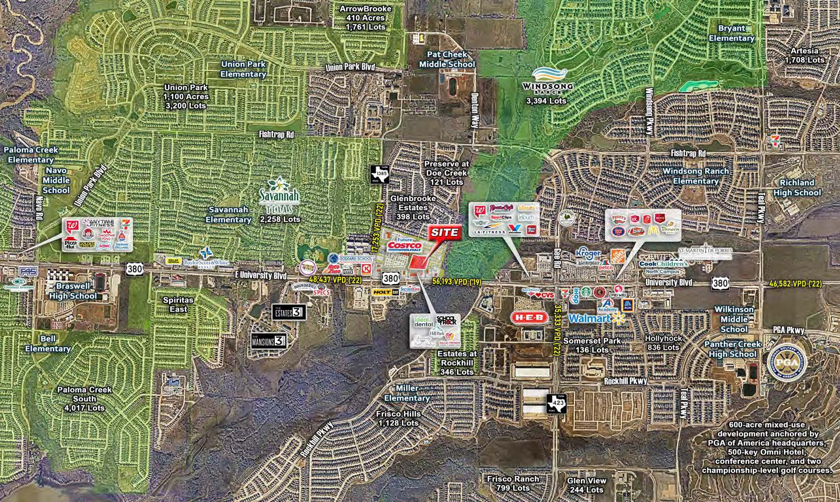 Westside Hotel Site | Prosper, TX — 27710 E University Dr, Prosper, TX photo 2