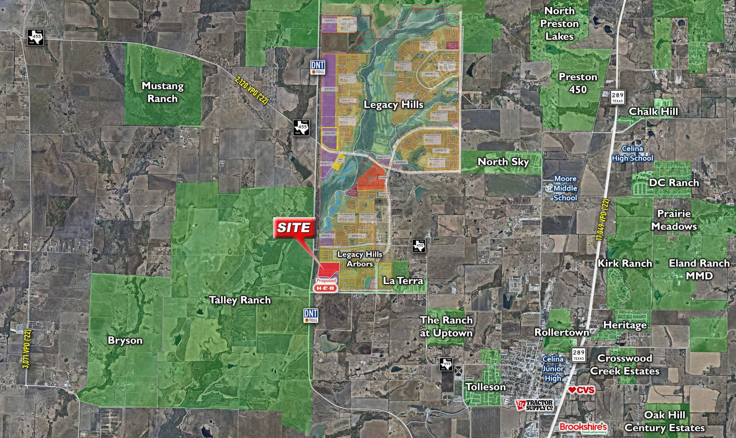 Legacy Hills Retail @ NEQ of DNT & Fred Smith Pkwy | Celina, TX — 8611 CR 9, Celina, TX photo 3