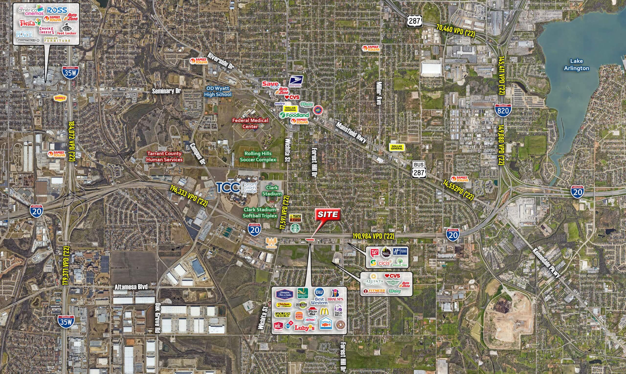 86 Acres Along I20 | Forest Hills, TX — 3001 Forest Hill Circle, Forest Hill, TX photo 4