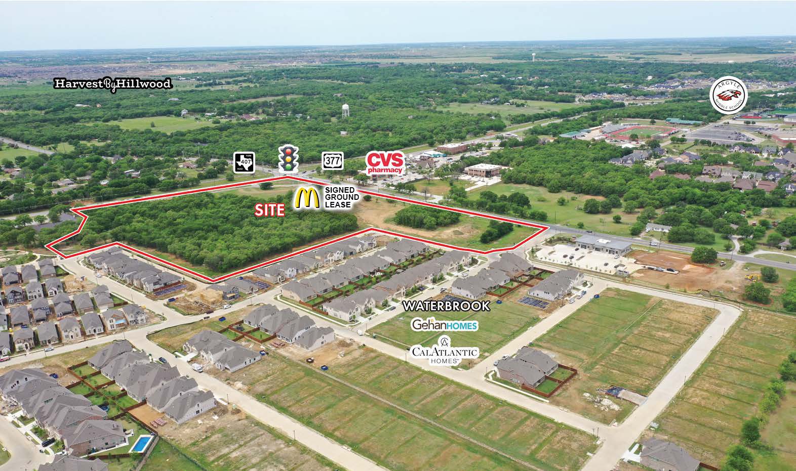 17.93 Acre Retail Development | Argyle, TX — SEC of FM-407 & US-377, Argyle, TX, 76226 photo 3