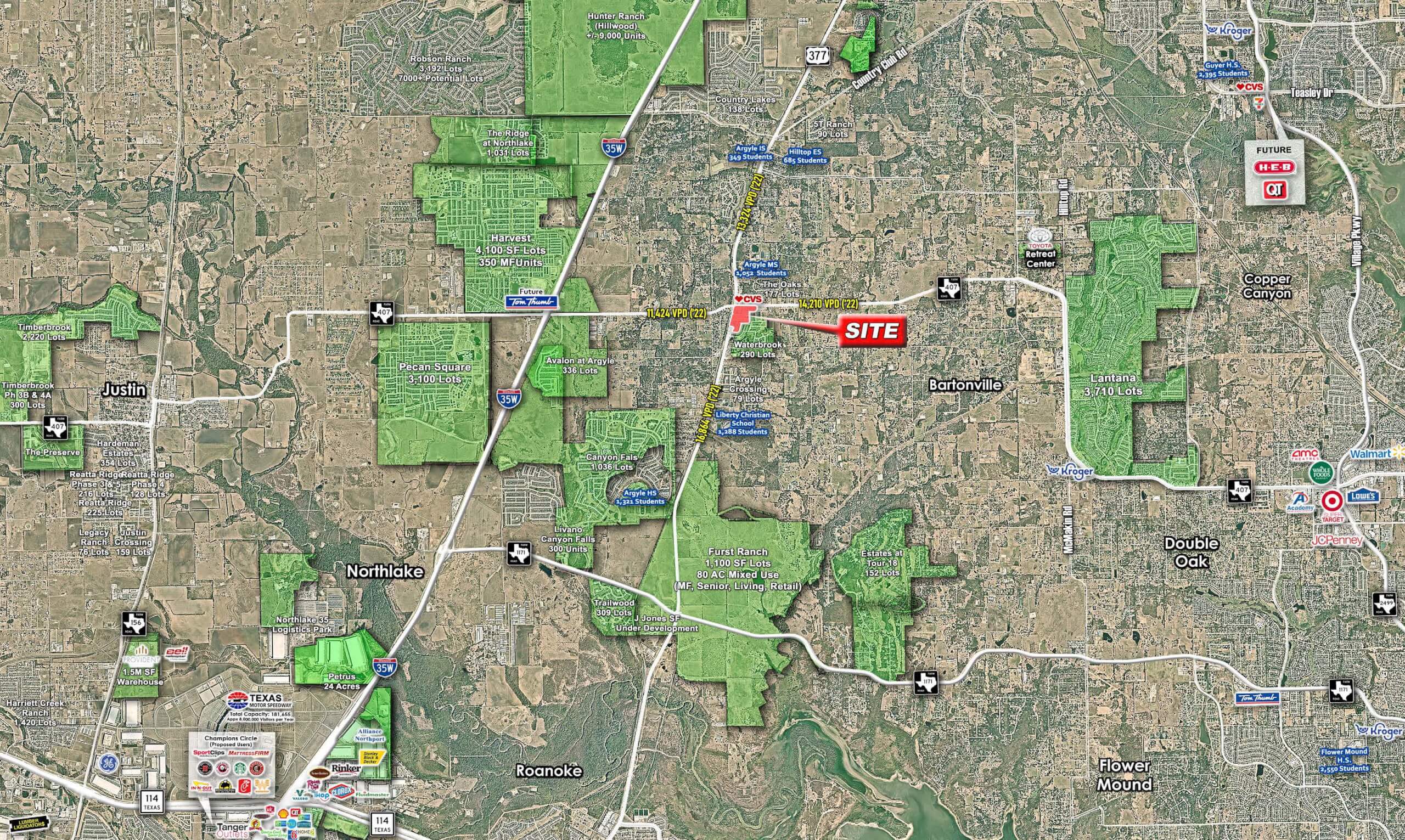 17.93 Acre Retail Development | Argyle, TX — SEC of FM-407 & US-377, Argyle, TX, 76226 photo 4