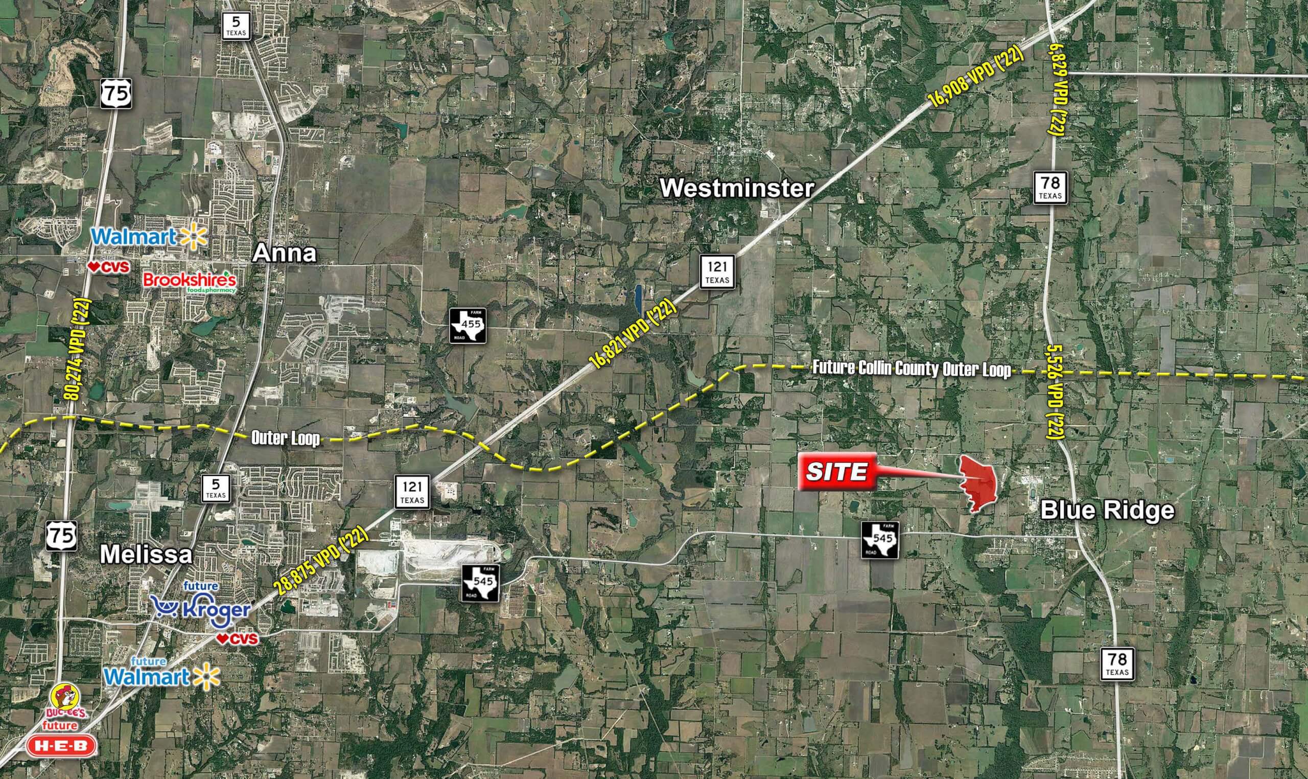 110 AC of Flood in Blue Ridge’s ETJ | Blue Ridge, TX — CR-504 Blue Ridge, ETJ, TX photo 4