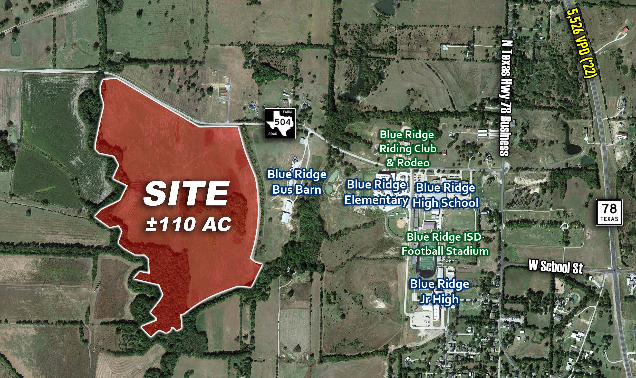 110 AC of Flood in Blue Ridge’s ETJ | Blue Ridge, TX — CR-504 Blue Ridge, ETJ, TX photo 3