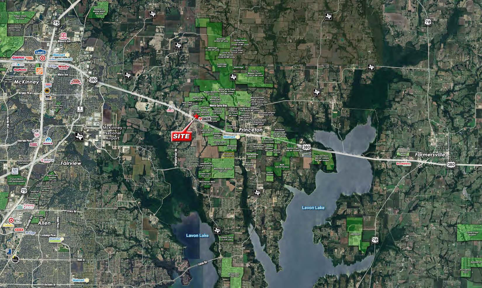 Princeton 24 | ±24 Acre Development Opportunity  — 5182 West Princeton Drive, Princeton, TX, 75407
