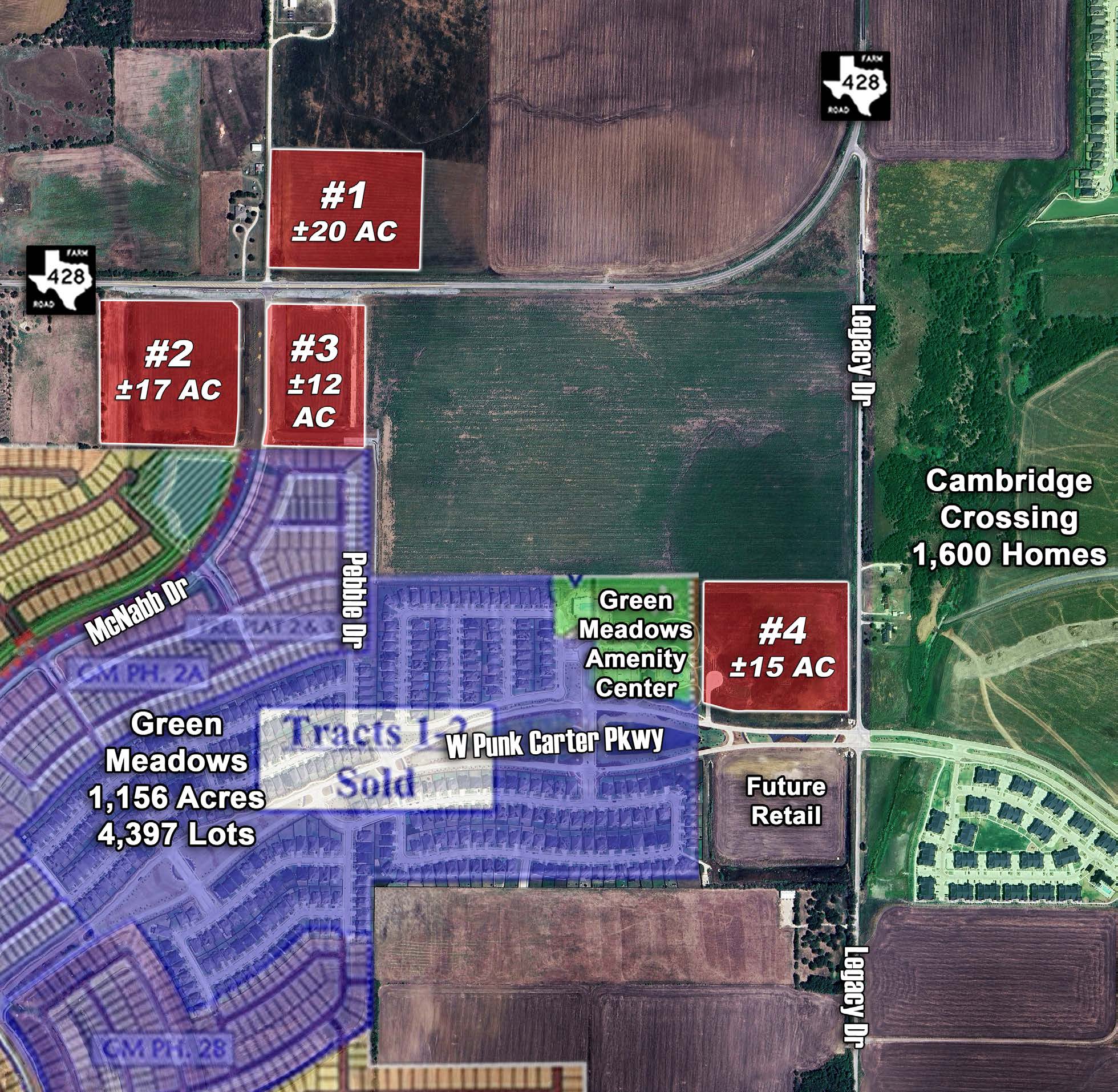 Celina Hard Corner Retail Parcels | Celina, TX — FM-428 & McNabb Dr, Legacy Dr & Punk Carter Pkwy, Celina, TX photo 2