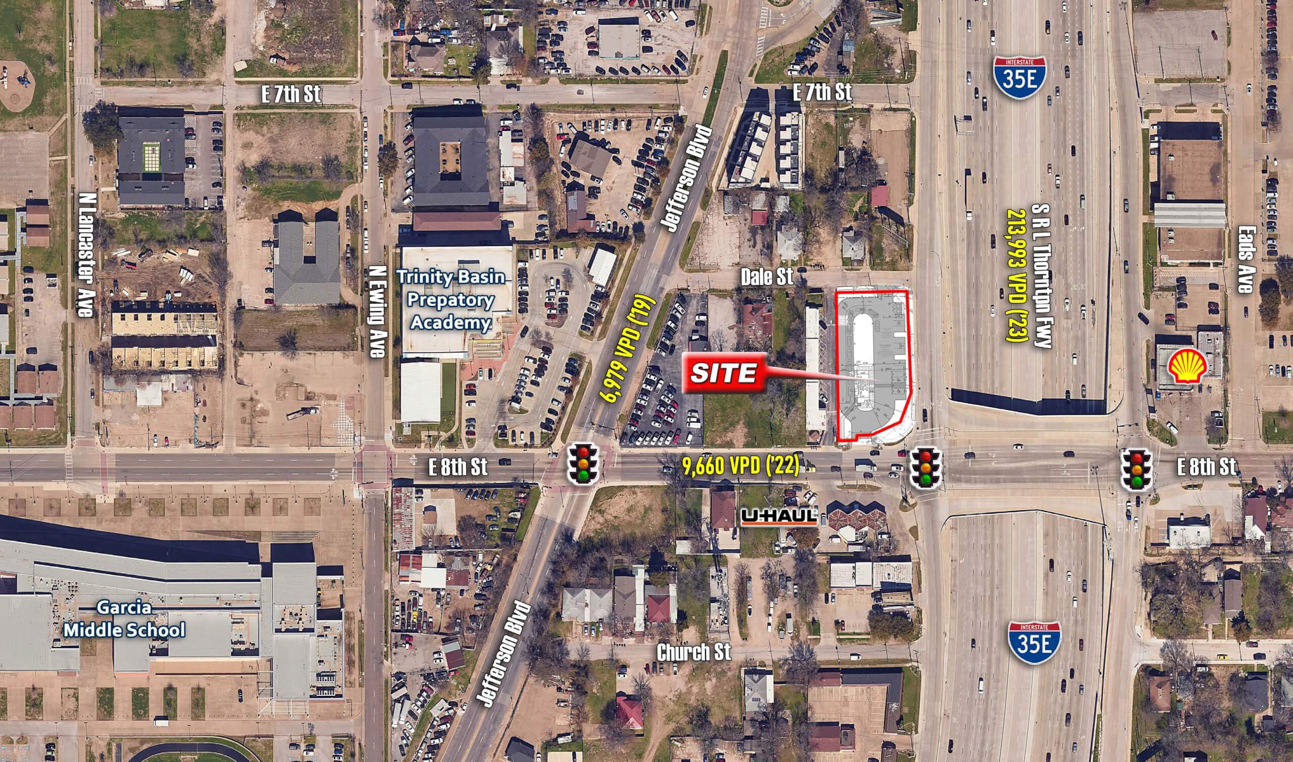 8th Street Parcels | Dallas, TX — NWC of I-35E & E 8th St, Dallas, TX photo 2