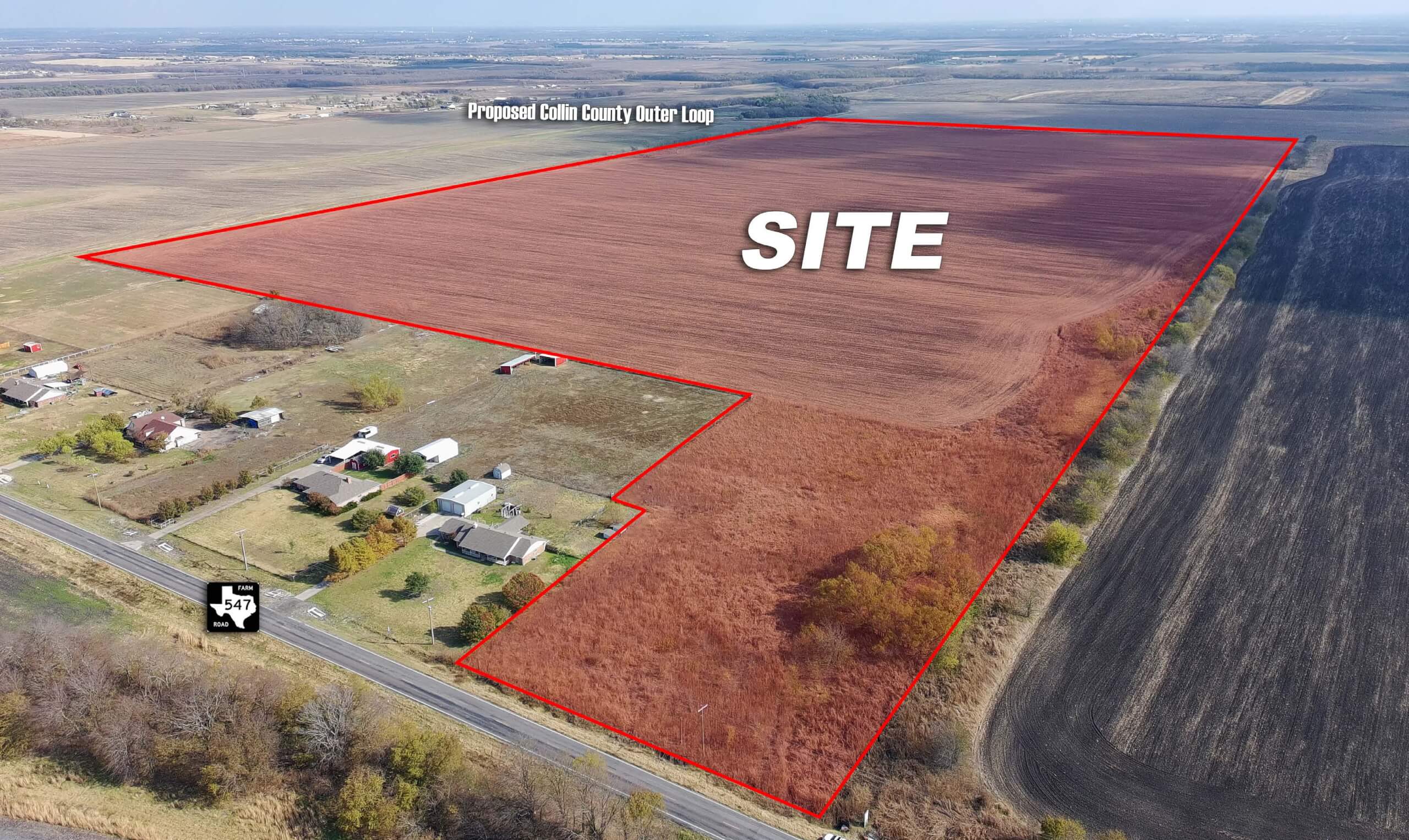 121 Acres in Collin County | Farmersville, TX — 4577 FM 547, Farmersville, TX