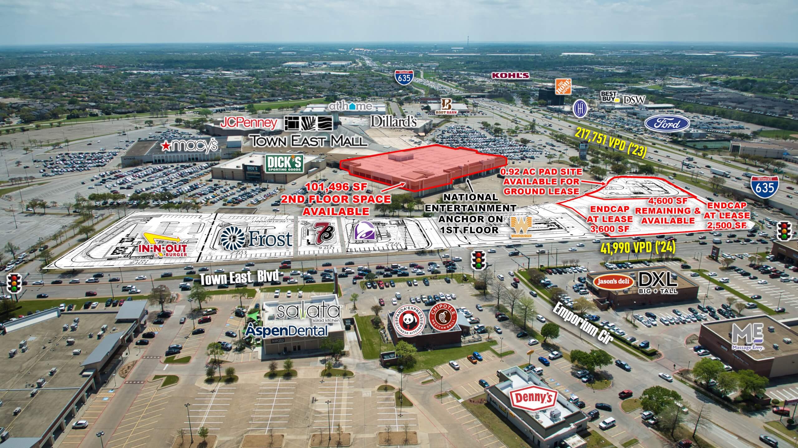 Town East Mall Parcel — 1116 Town East Mall, Mesquite, TX, 75150 photo 2