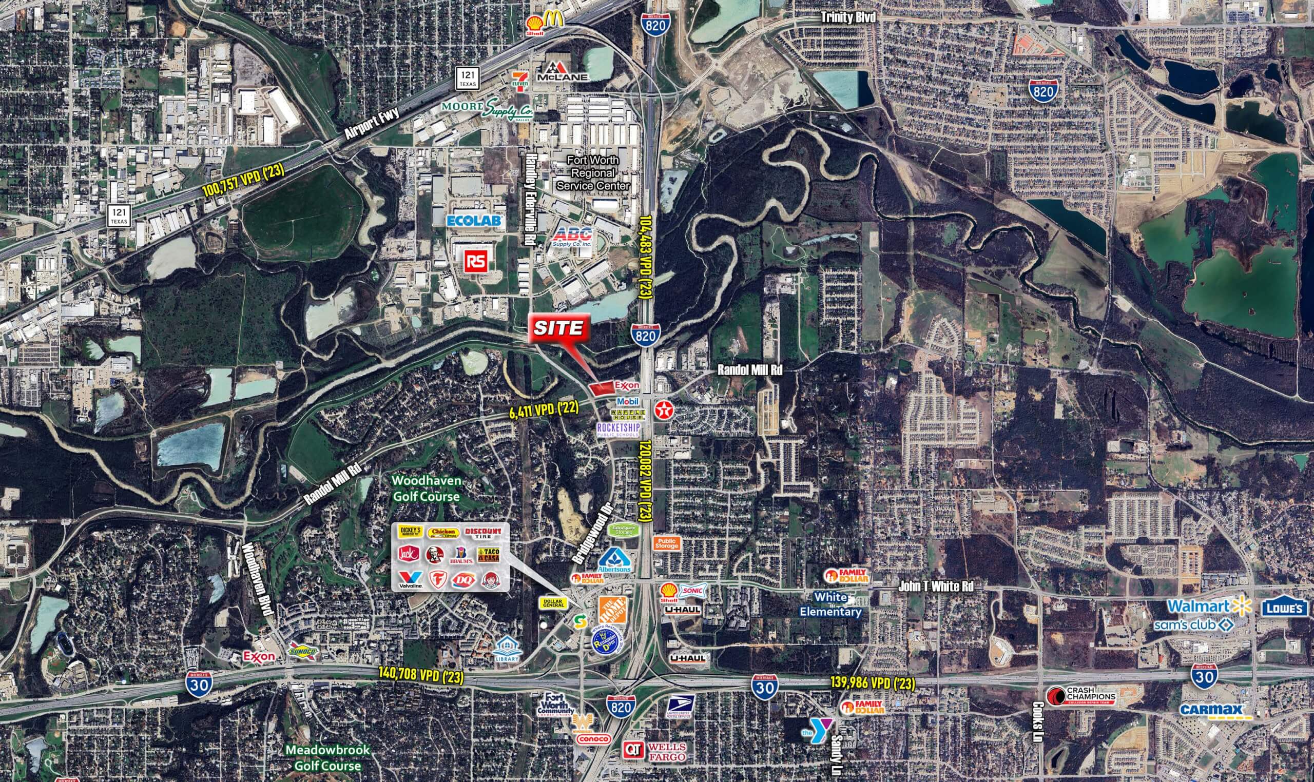 3.871 Acres For Sale - NEC of Randol Mill & Handley Ederville - Fort Worth — 6605 Randoll Mill Rd, Fort Worth, TX photo 3