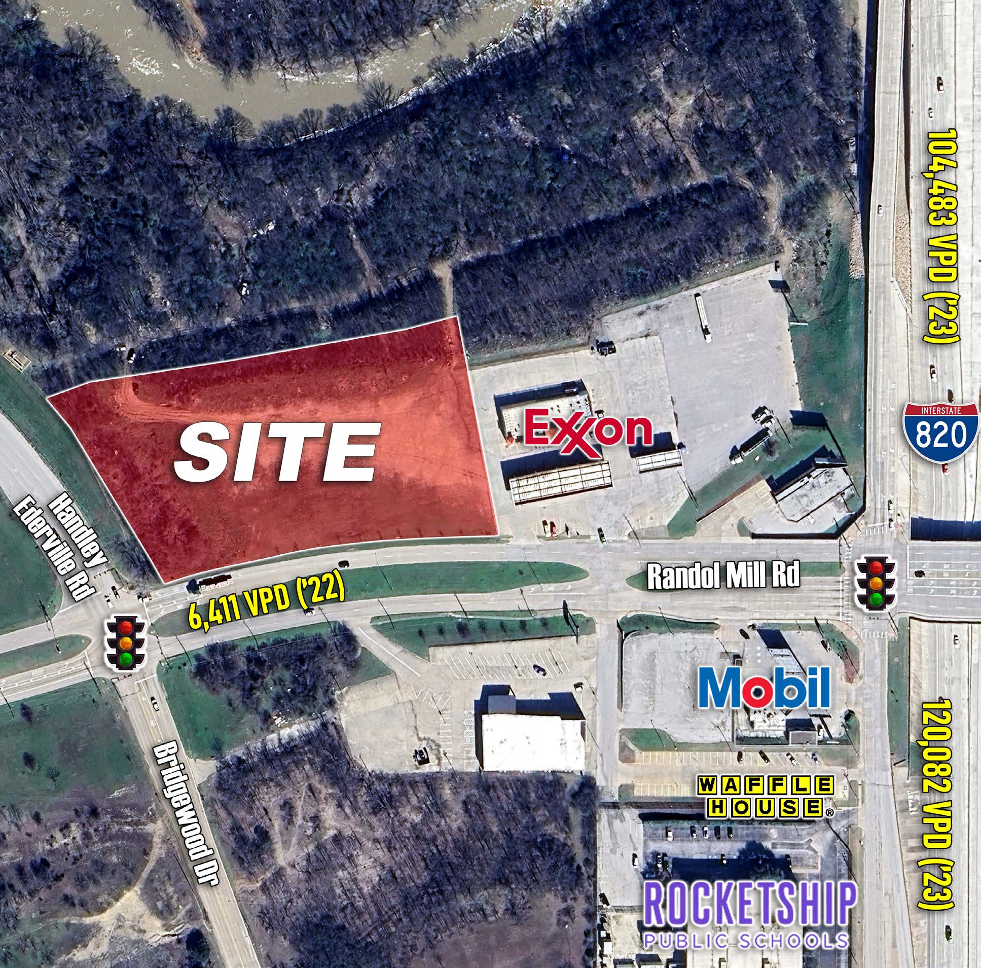 3.871 Acres For Sale - NEC of Randol Mill & Handley Ederville - Fort Worth — 6605 Randoll Mill Rd, Fort Worth, TX photo 2