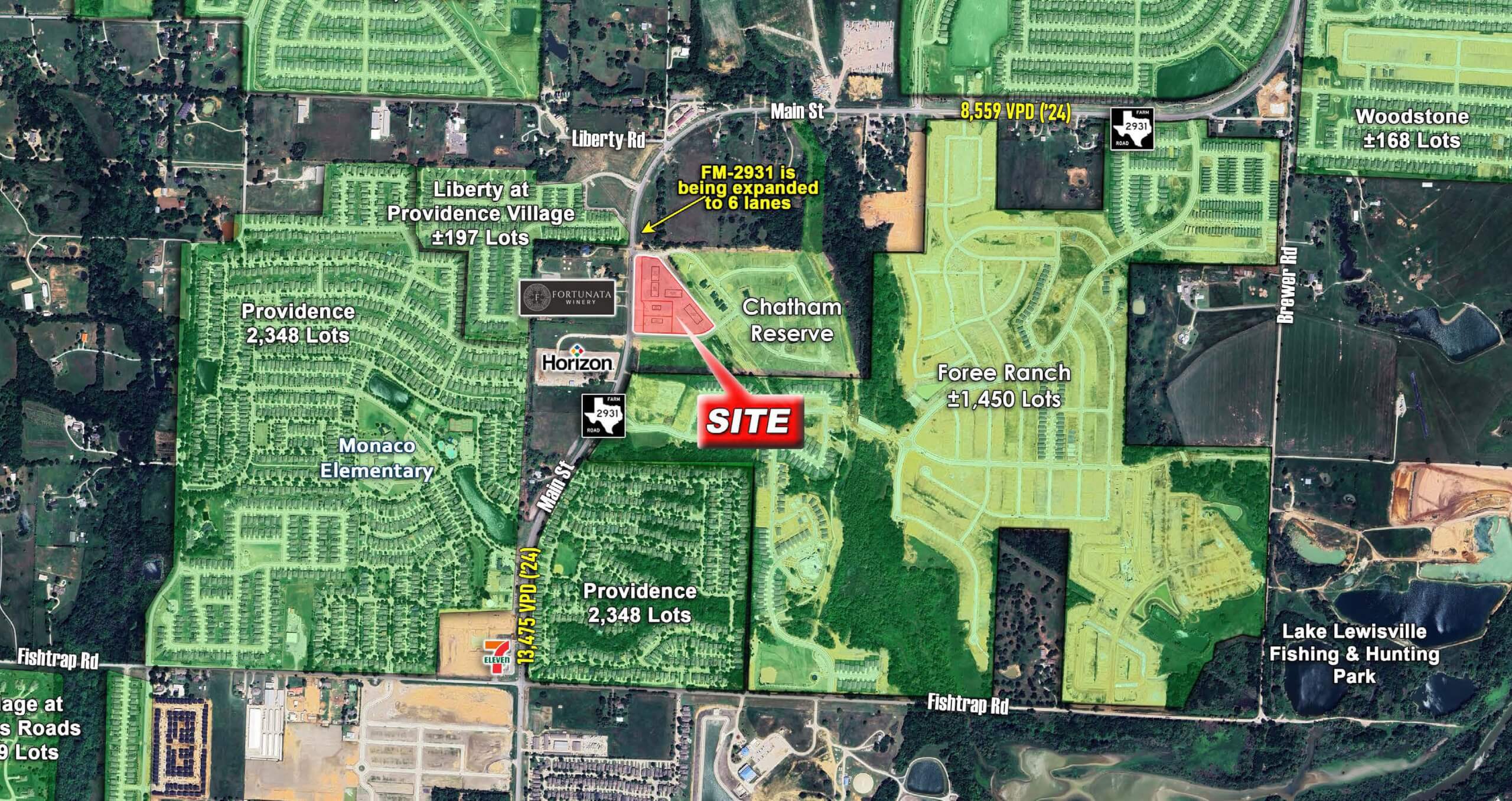 Providence Triangle — 2621 Main St, Providence Village, TX, 76227
