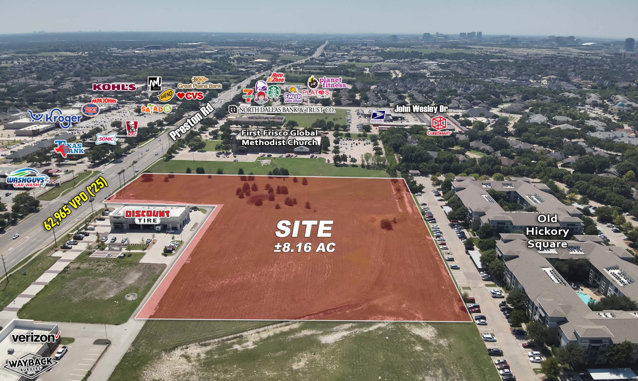 8.16 Acres on Preston Rd — 7659 Preston Rd, Frisco, TX photo 4