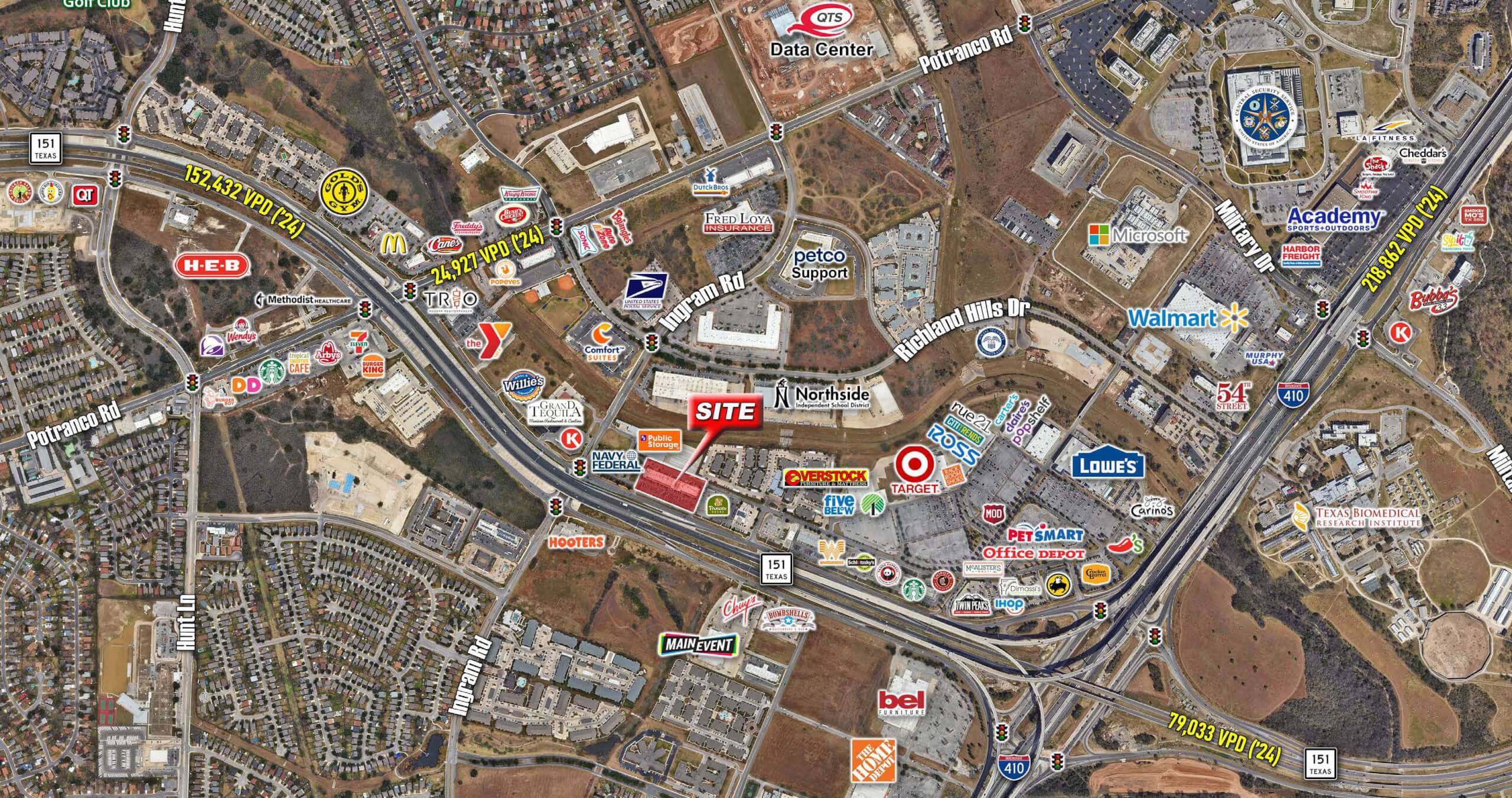 Westpointe Retail Center | San Antonio, TX — 8603 SH-151, San Antonio, TX, 78245
