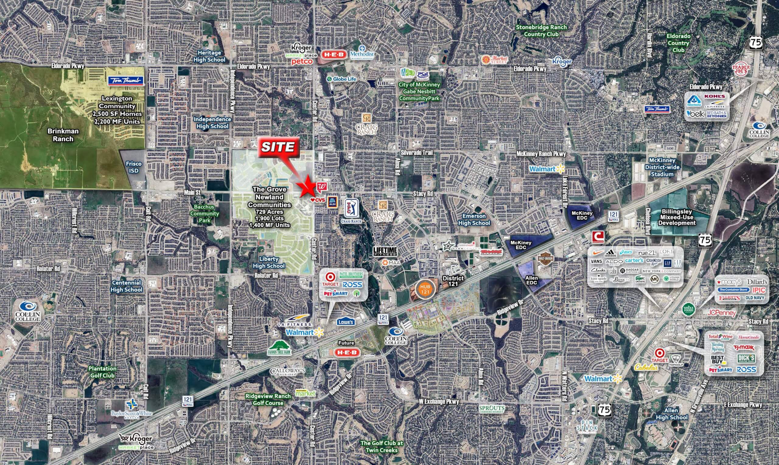 Custer and Main Pad Sites and Retail — NWC Custer Rd and Main St, Frisco, TX photo 3