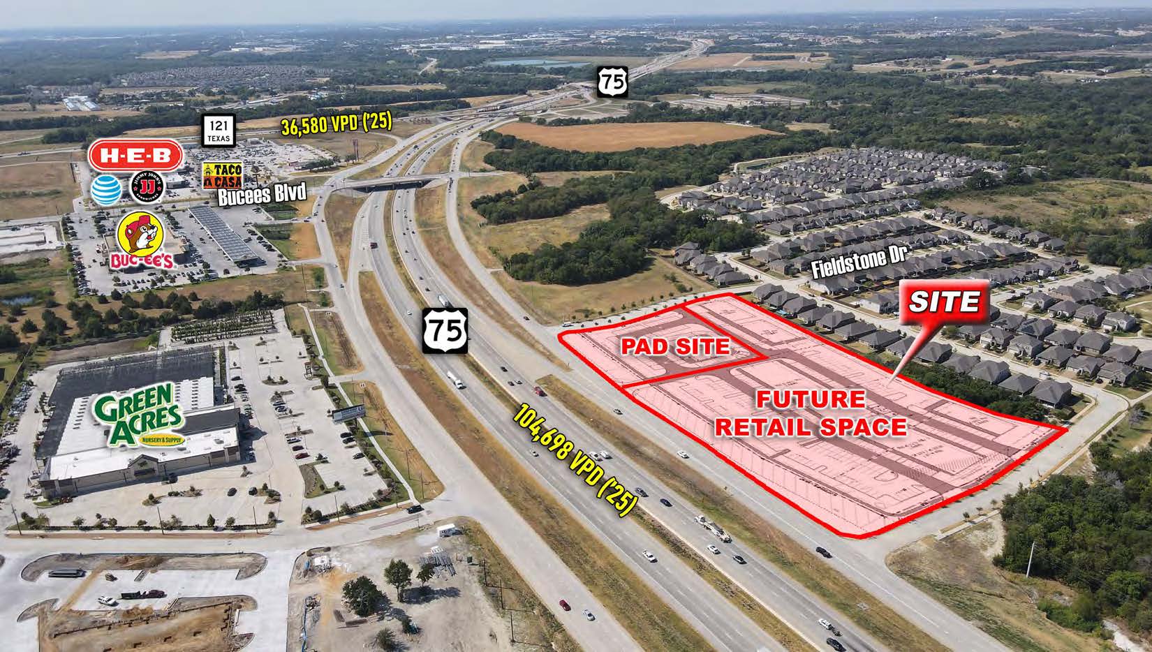 Pad Sites Fronting US 75 | Melissa, TX — 1814 Central Expressway, Melissa, TX, 75454 photo 2