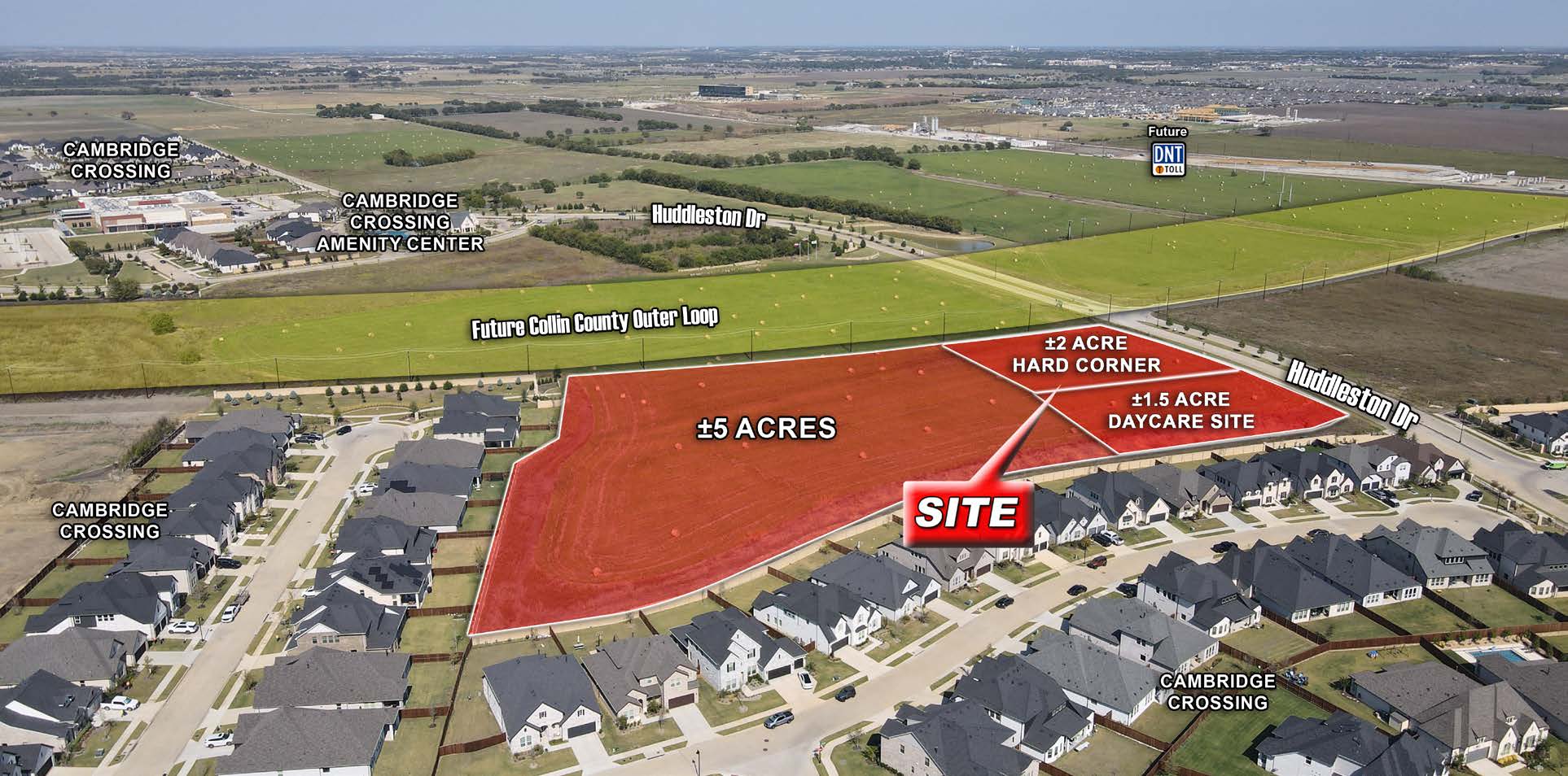 Cambridge Crossing Commercial Land - Celina, TX — SWC of Outer Loop and Huddleston Drive, Celina, TX photo 3