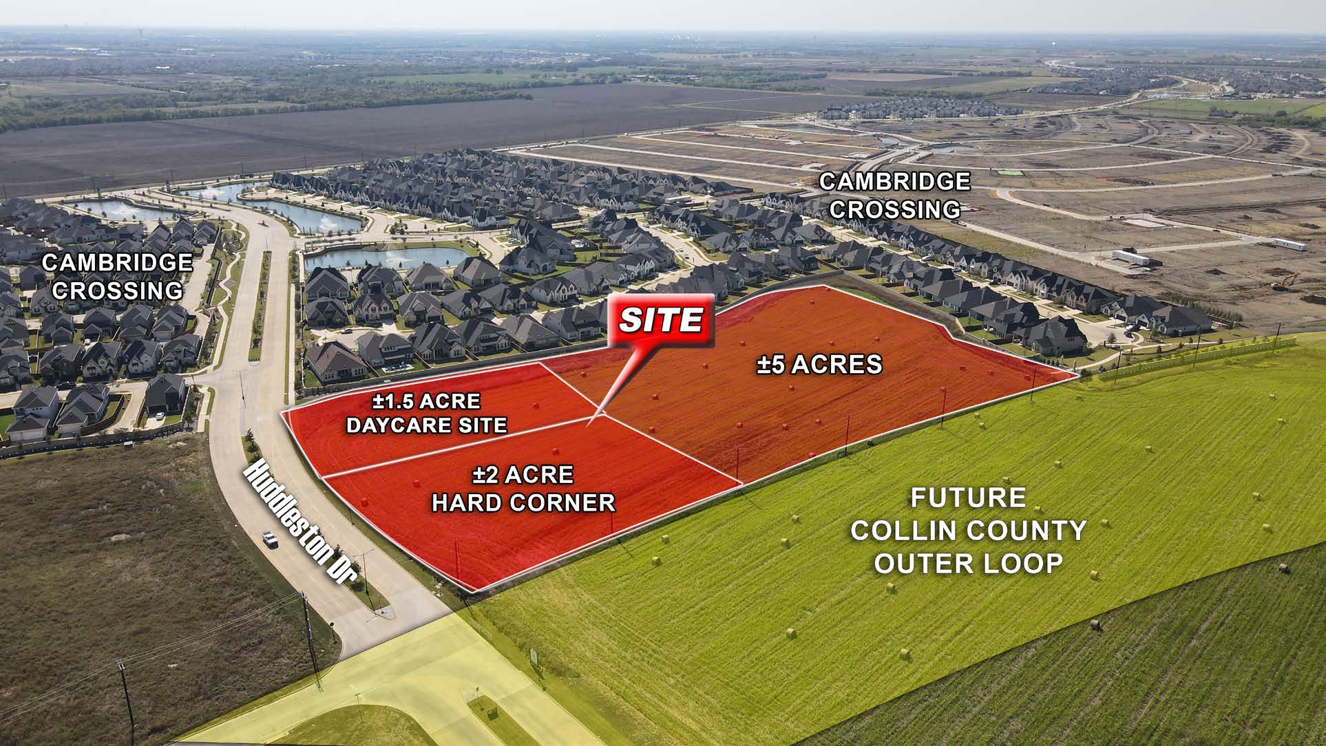 Cambridge Crossing Commercial Land - Celina, TX — SWC of Outer Loop and Huddleston Drive, Celina, TX photo 2