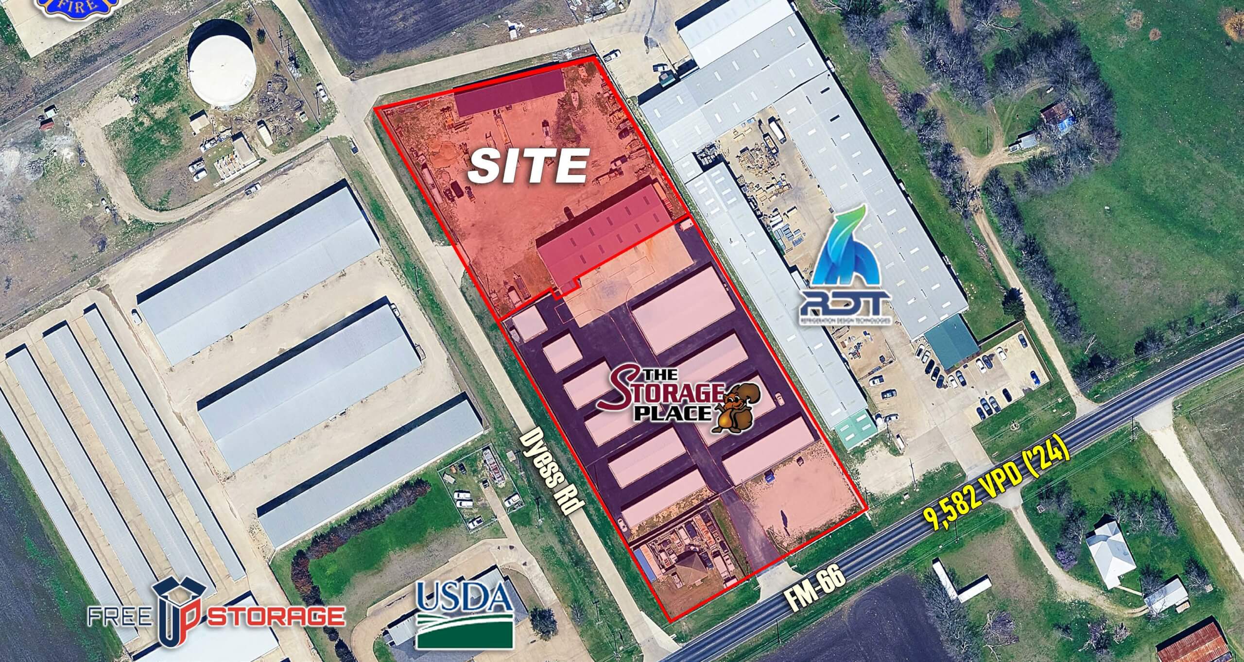 Industrial For Lease or Sale — 1814 FM 66, Waxahachie, TX