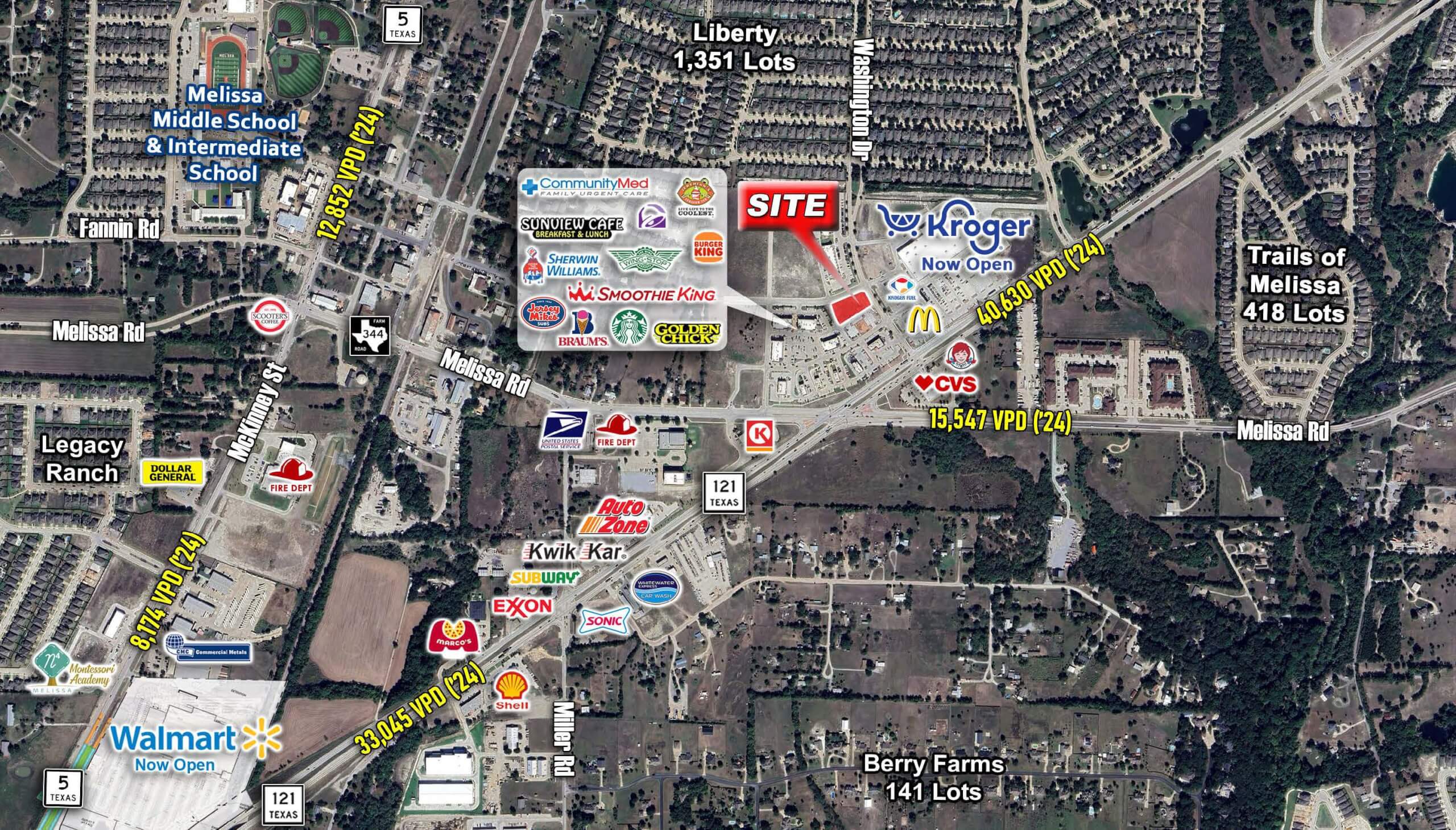Melissa Junction | Kroger Anchored Future Retail — 2625 Sentinel Way, Melissa, TX, 75454 photo 7