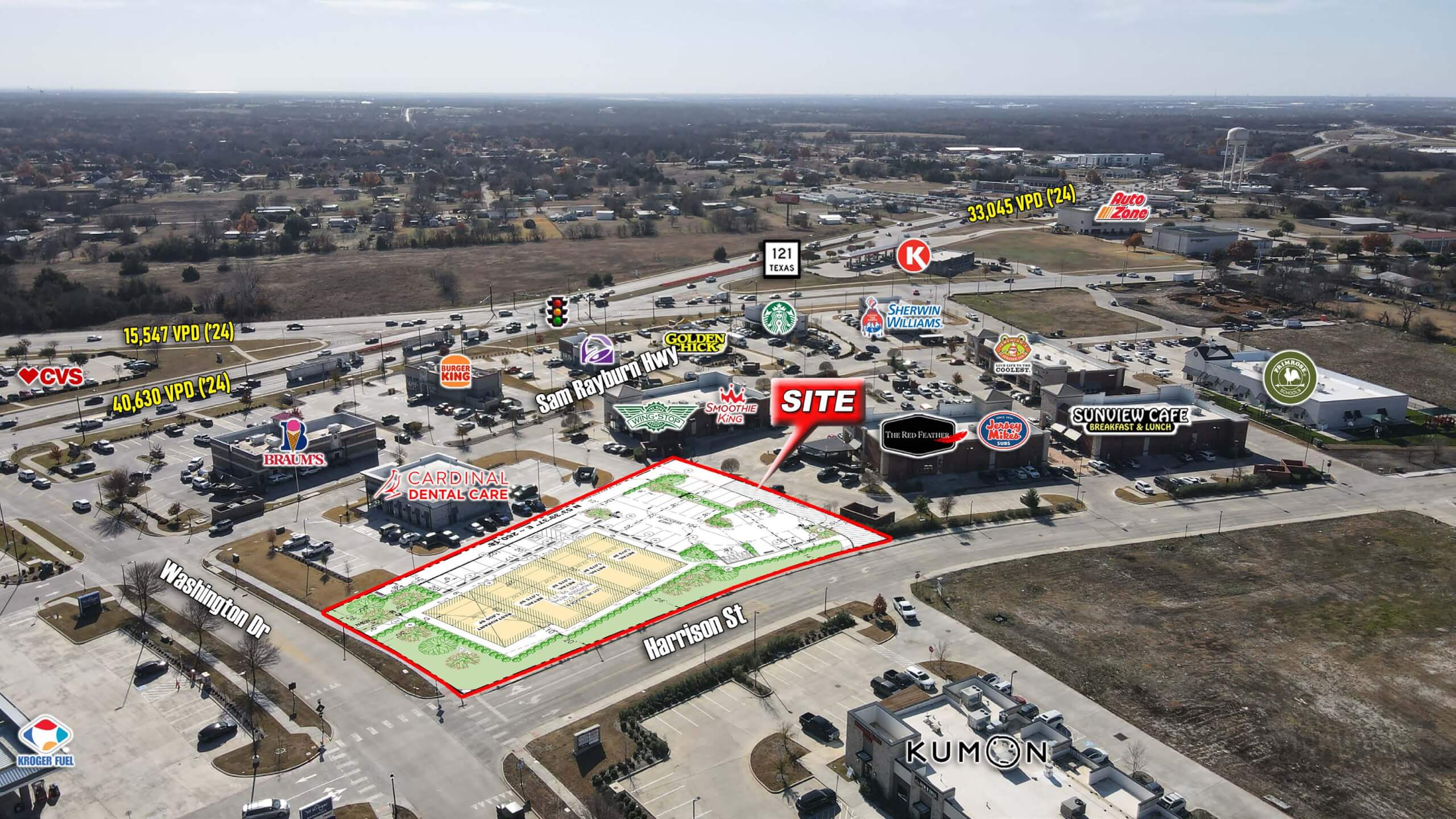 Melissa Junction | Kroger Anchored Future Retail — 2625 Sentinel Way, Melissa, TX, 75454 photo 5