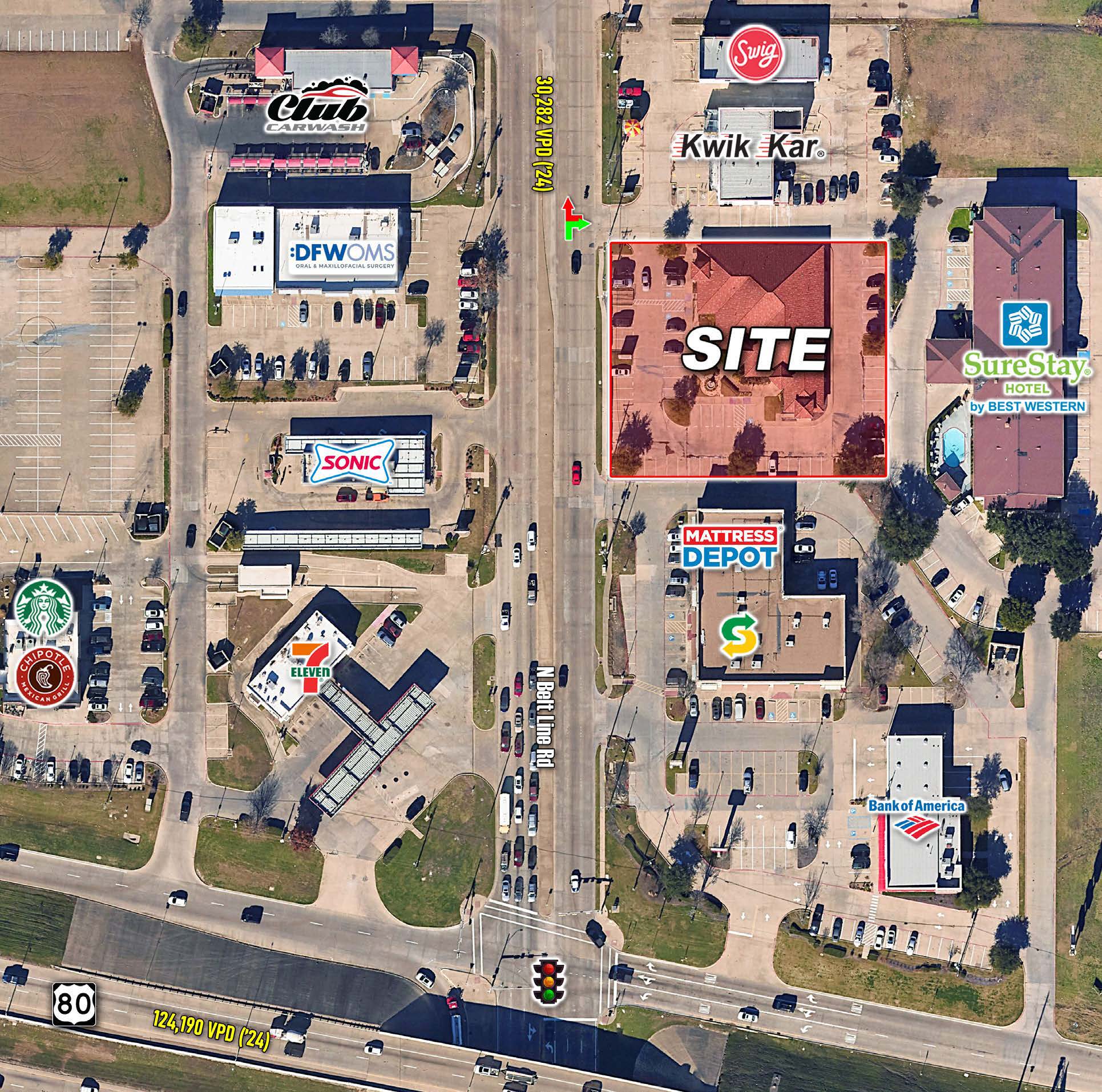 Professional Office Space in Mesquite — 2040 N Belt Line Rd, Mesquite, Tx, 75150 photo 2