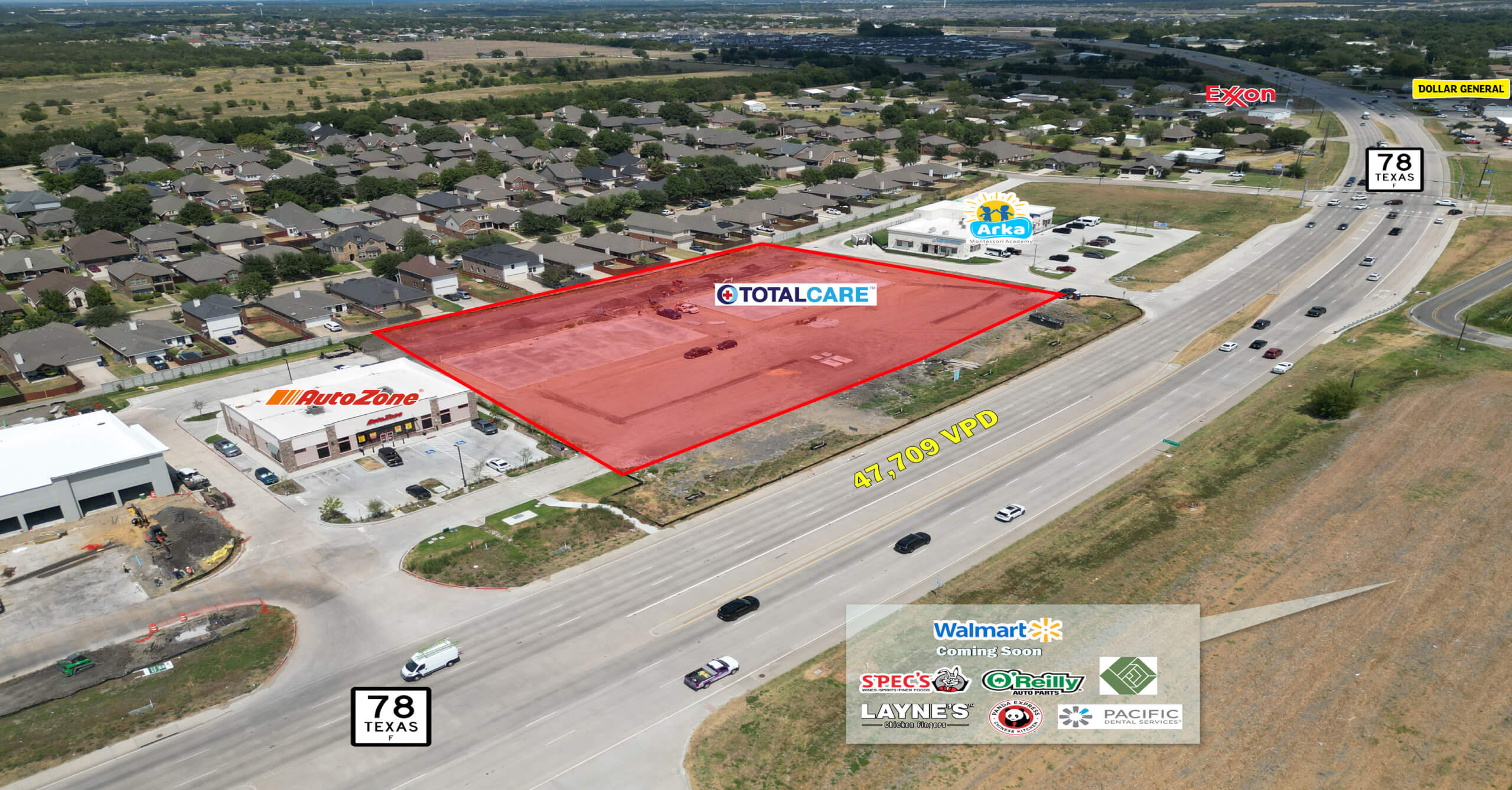 The Shops at Lavon — 200 Grand Heritage Blvd, Lavon, TX, 75166