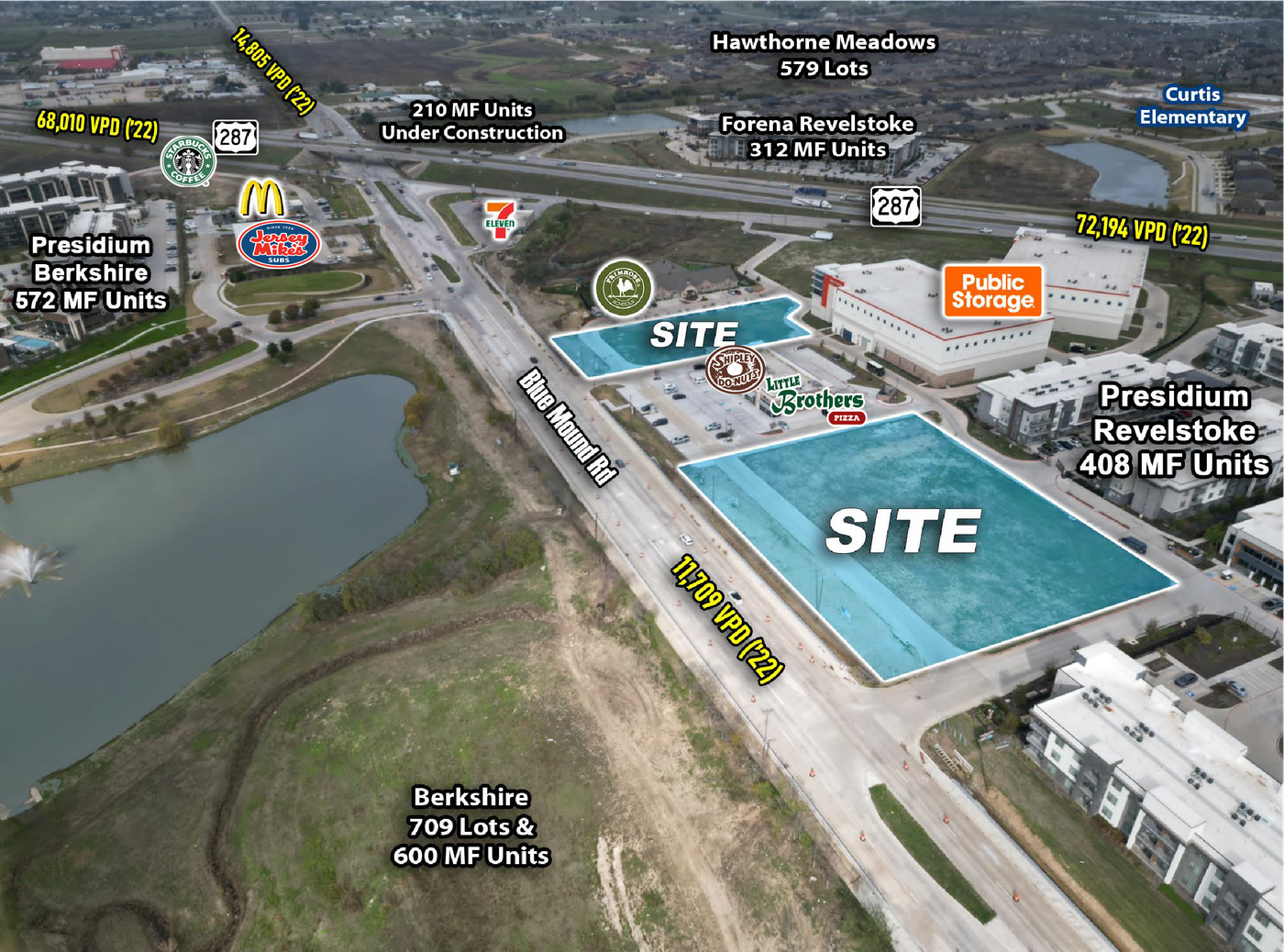 North Fort Worth Pad Sites — 9760 Blue Mound Rd, Fort Worth, TX, 76131