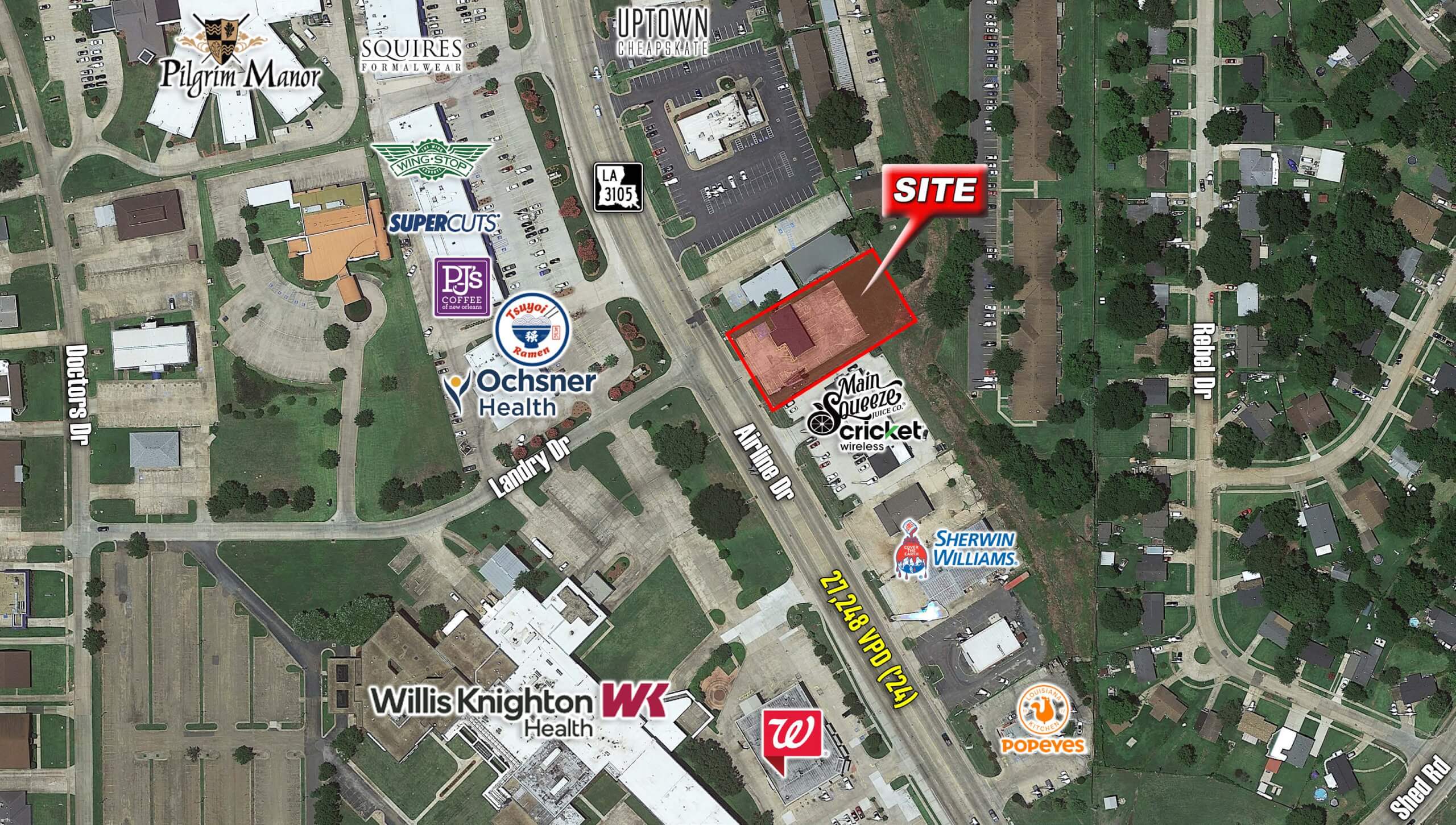 Turnkey Office Space for Sale or Lease — 2118 Airline Drive, Bossier City, LA, 71111 photo 3