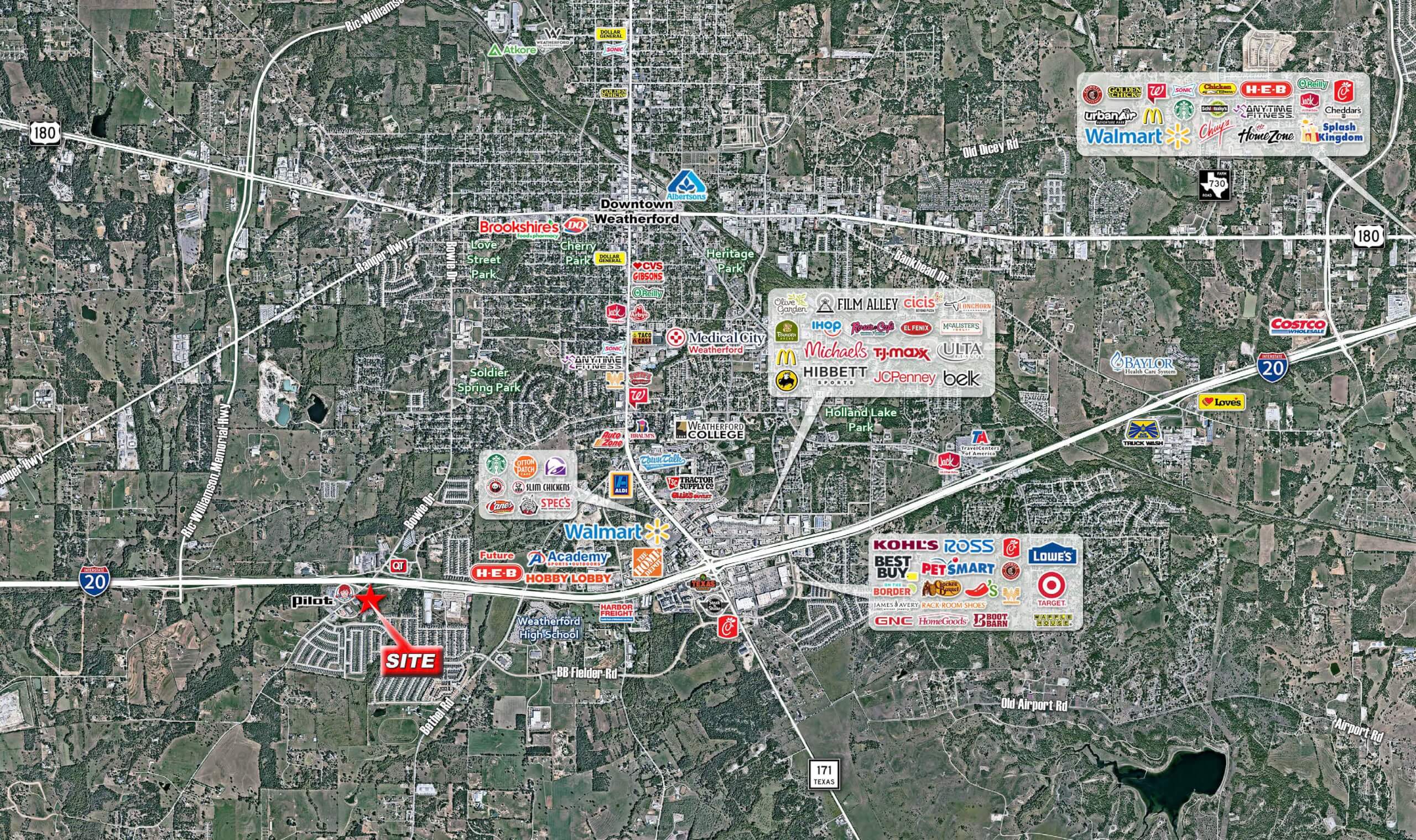 Weatherford Commercial Site | Weatherford, TX — 2201 Old Dennis Road, Weatherford, TX, 76087 photo 2