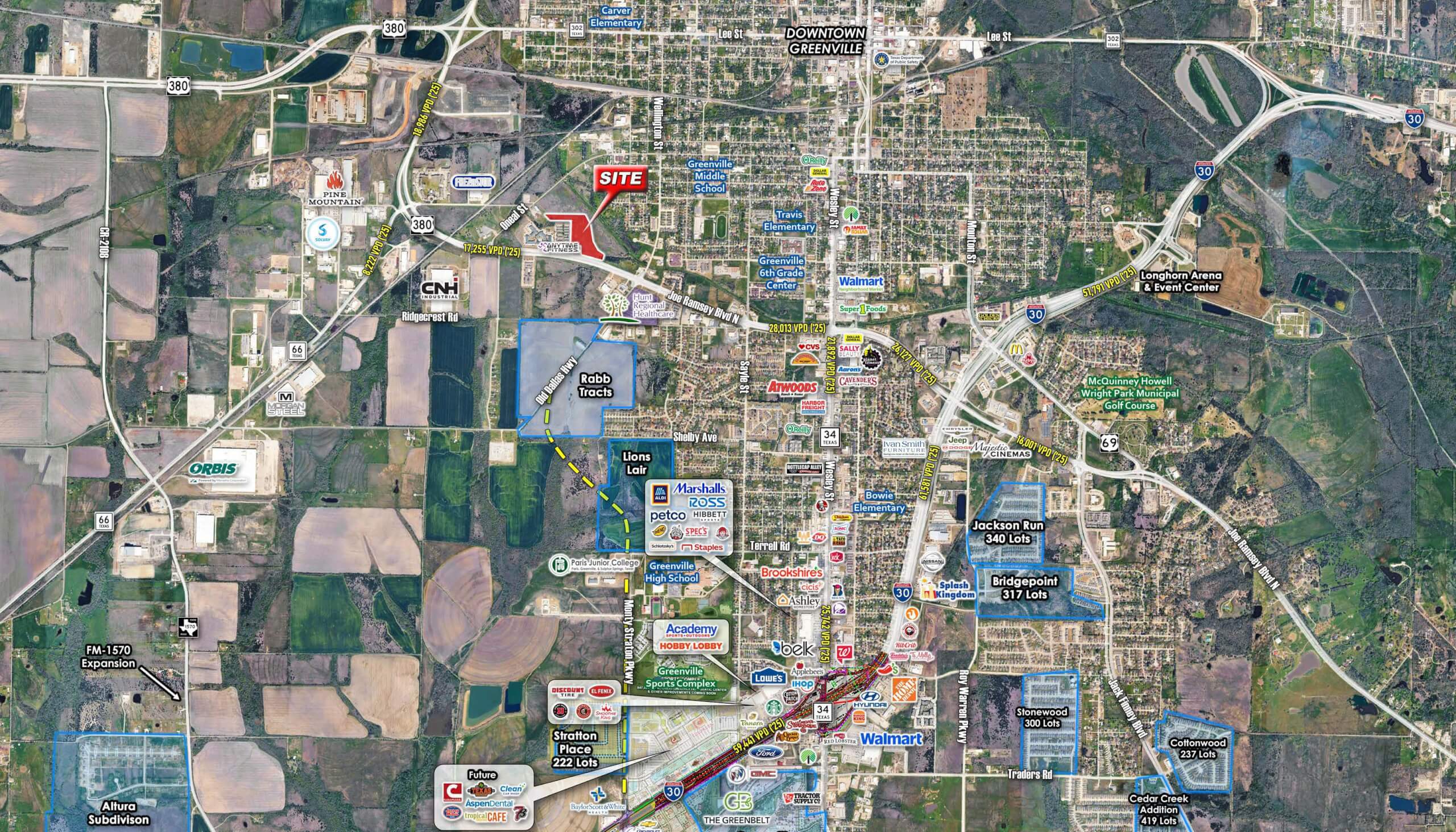 ±10 Acres for Sale |  US-380  — 4800 Joe Ramsey Boulevard East, Greenville, TX, 75401 photo 3