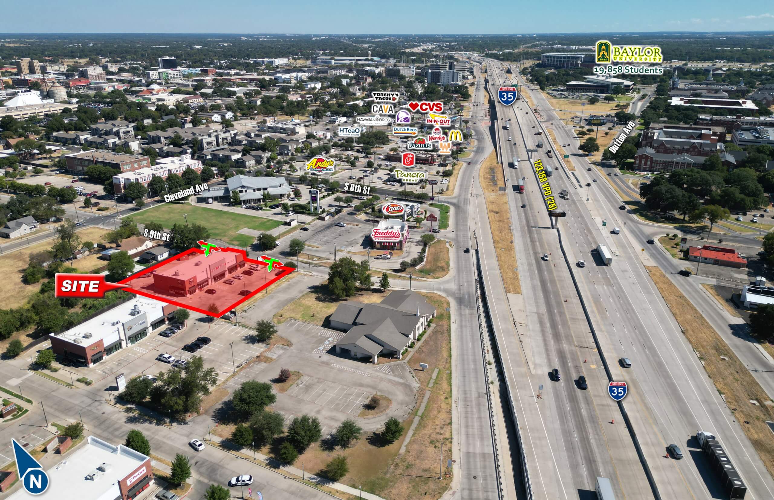 West Bay Plaza — 921 South 9th Street, Waco, TX, 76706 photo 3