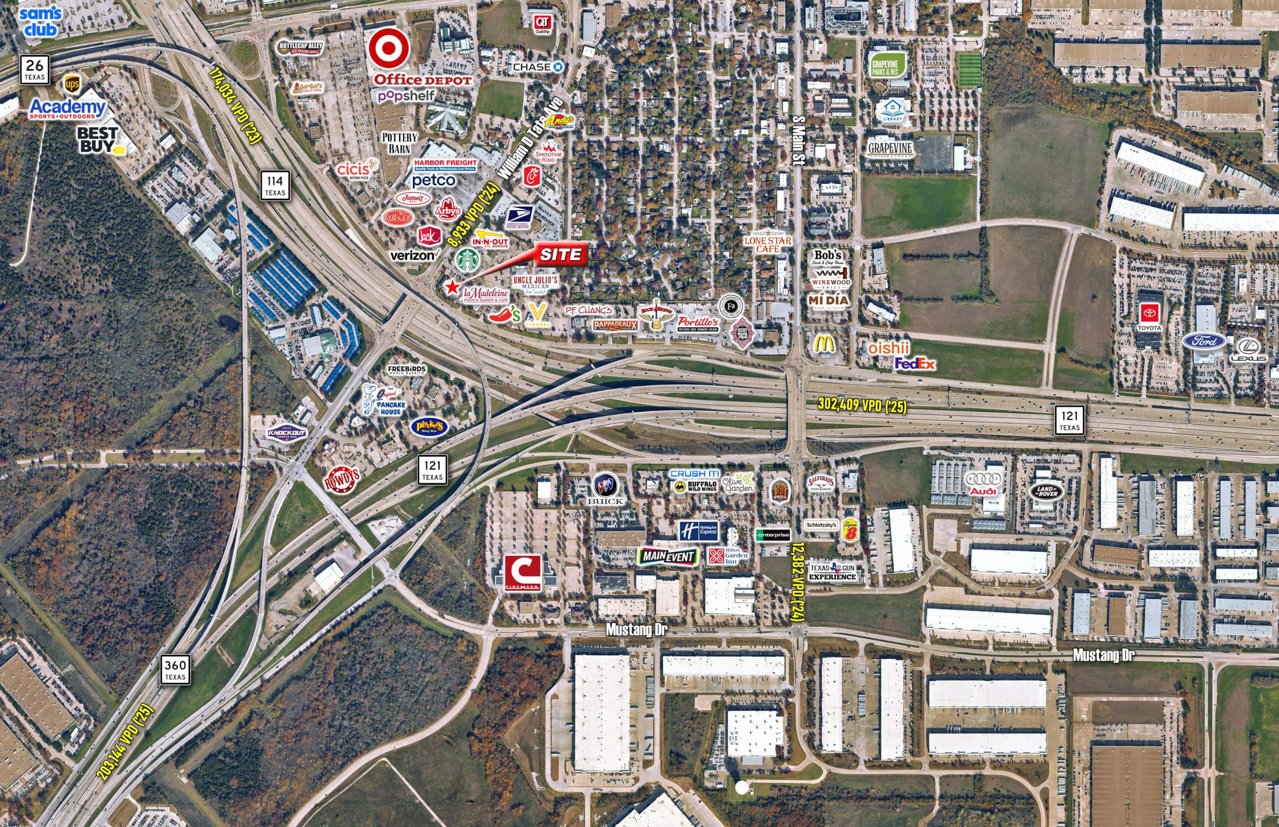 Towers of Grapevine — 1401 William D Tate Avenue, Grapevine, TX, 76051 photo 3