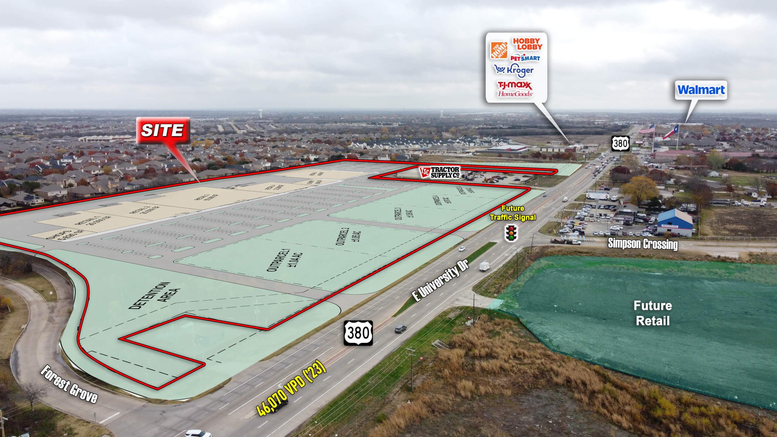Princeton Marketplace — 140 Briar Grove Drive, Princeton, TX, 75407