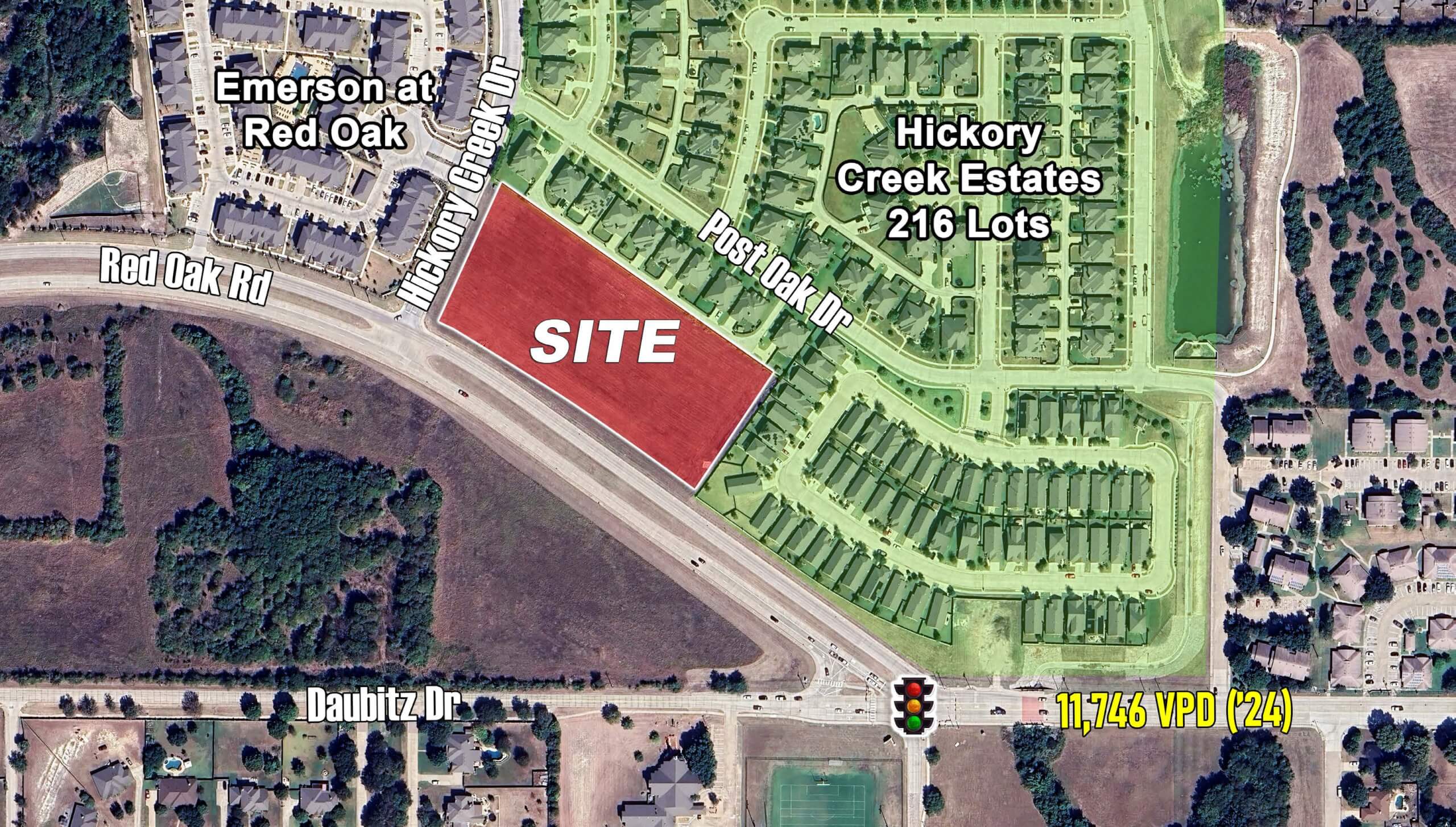 Hickory Creek Dr & Red Oak Rd — West Red Oak Road, Red Oak, TX, 75154 photo 4